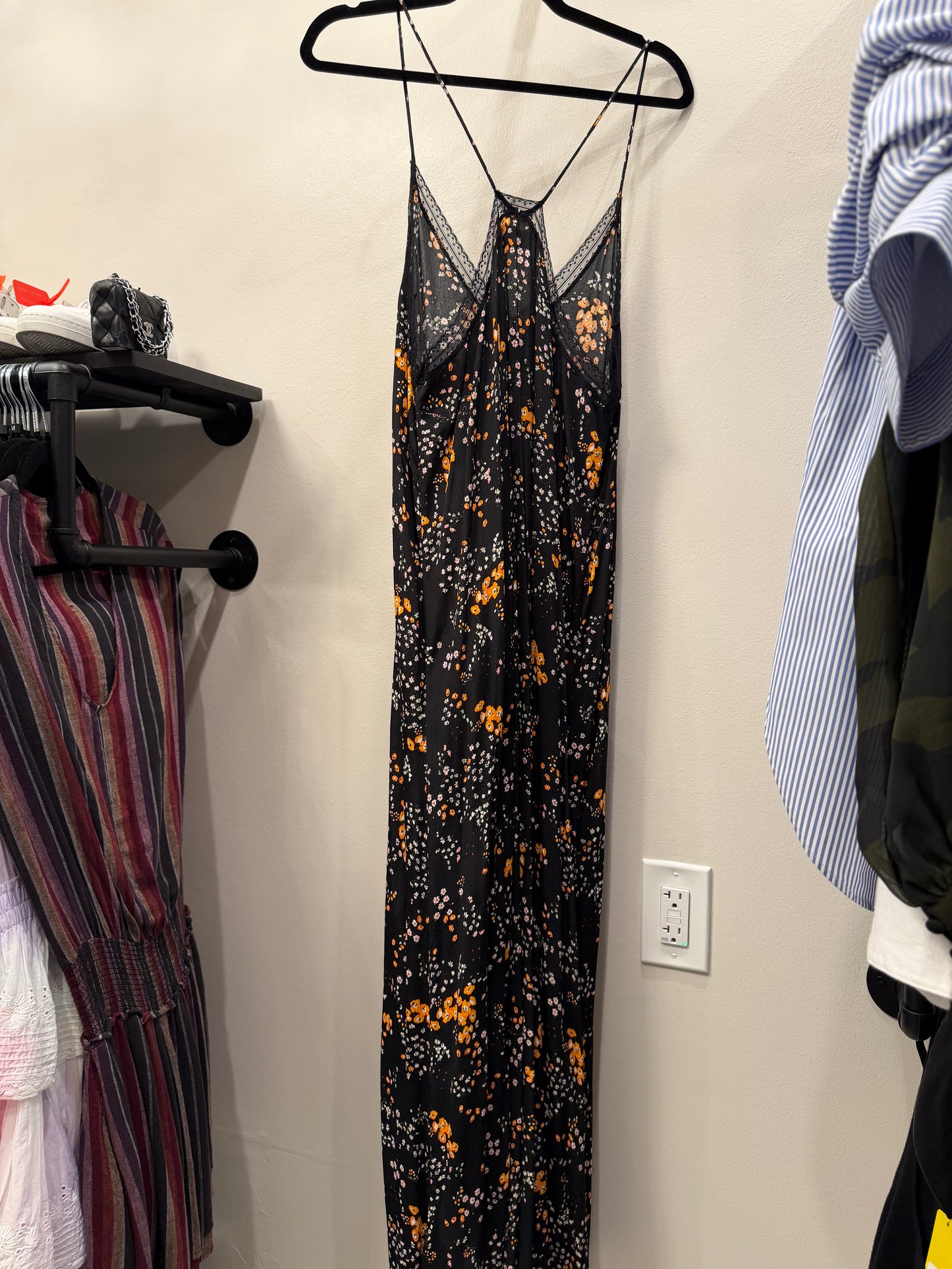Zadig & Voltaire Floral Dress, Size Medium