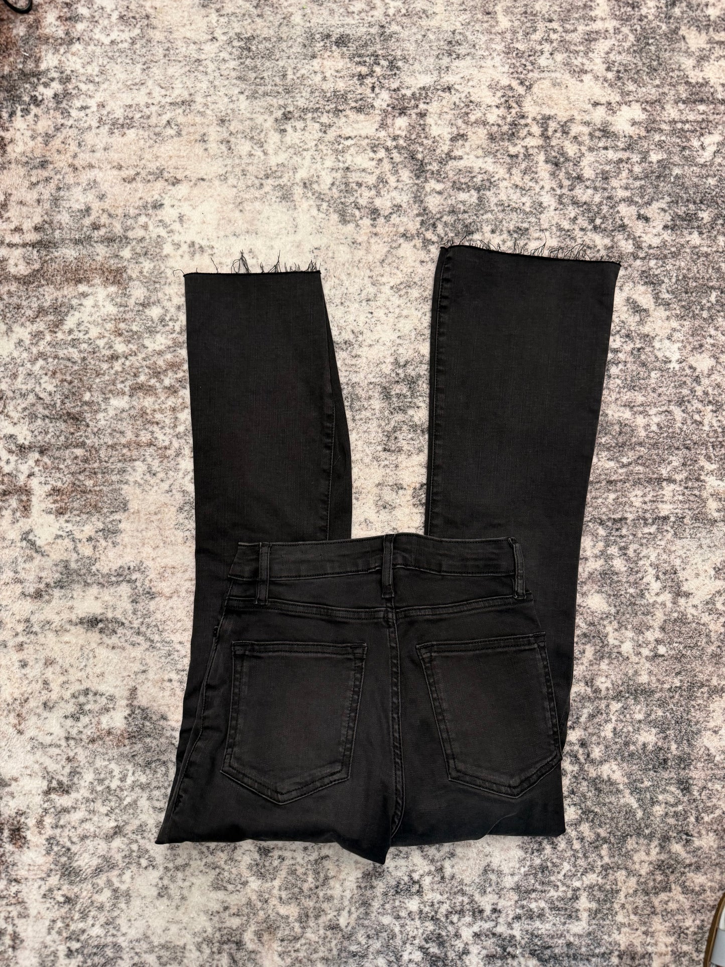 Frame Black Wash Denim, Size 25