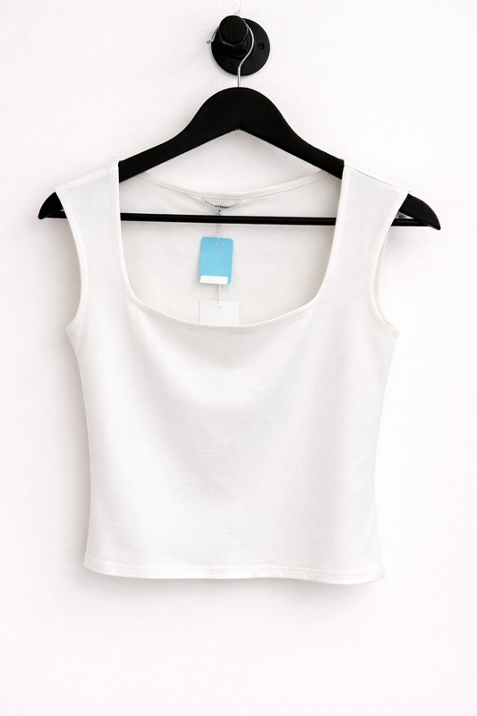 Reformation, White Sleeveless Tank, NWT, Size S
