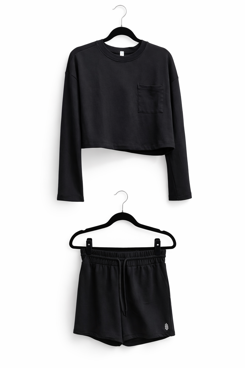 Free People Movement Sunny Set, NWT Size Small - Black, 2 Piece Set Athleisure