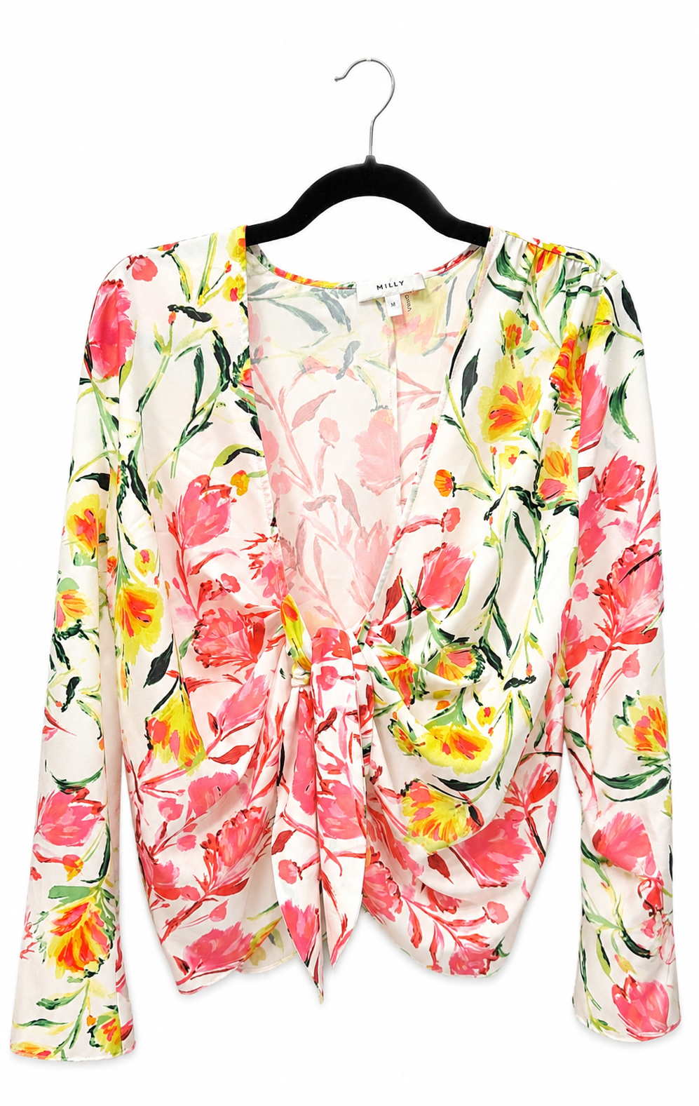 Milly Floral Top, Size M