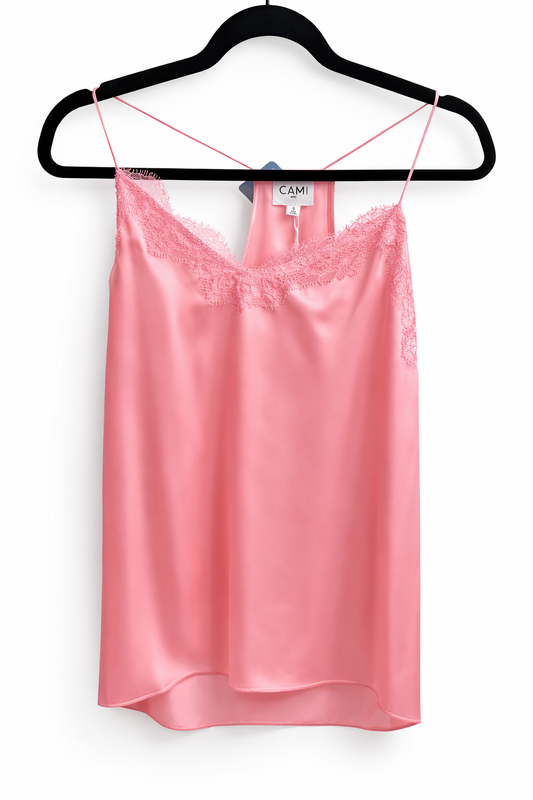 Cami NYC Racerback Silk Camisole Top Primrose Lace, NWT, Small