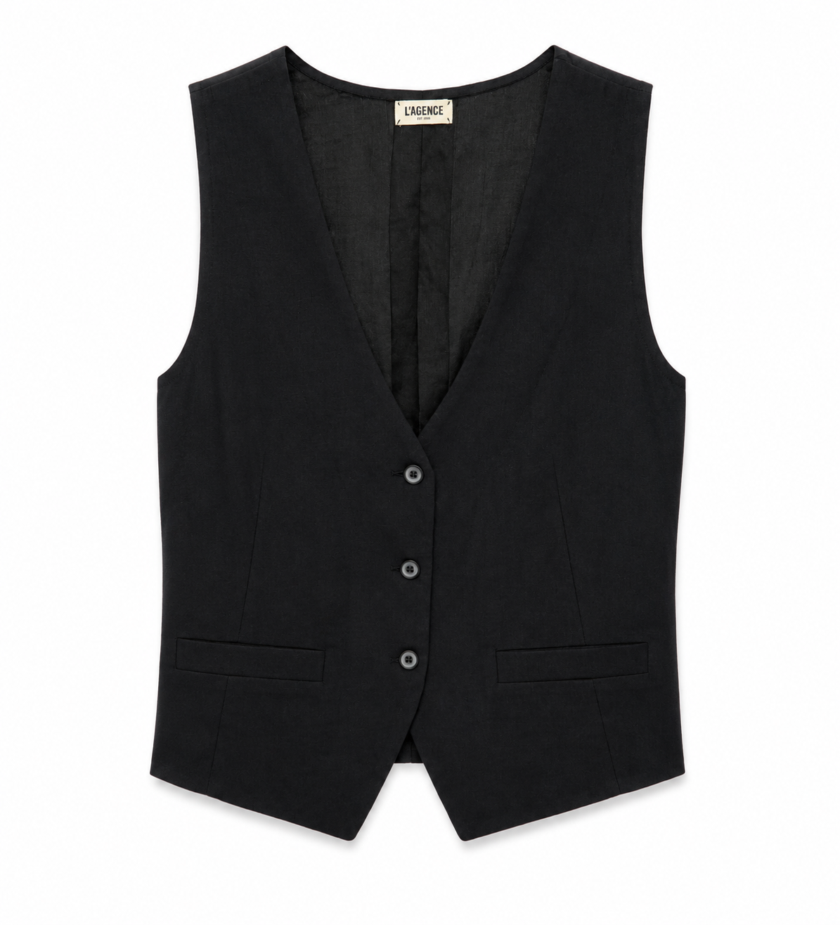 L'Agence Vest with Corset and Open Back, Size 2