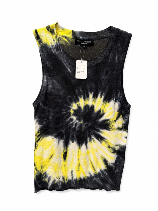 Central Park West Tie Dye Knit Top, Size XS