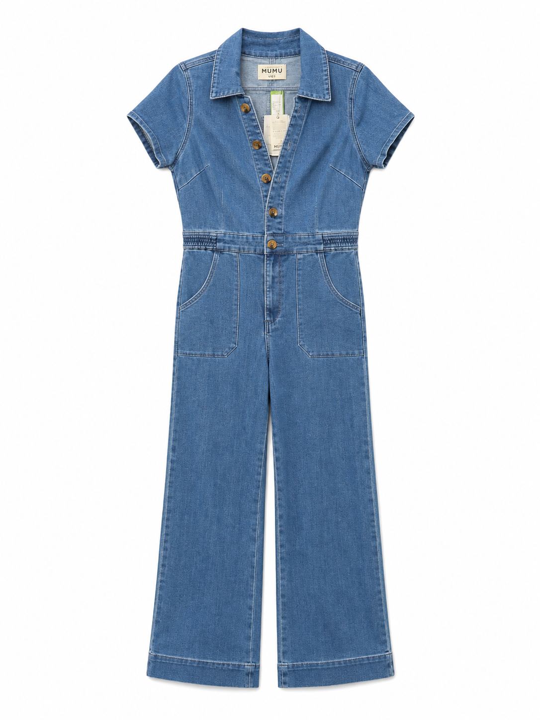 Show Me Your Mumu, Light Denim Jumpsuit, NWT, Size M