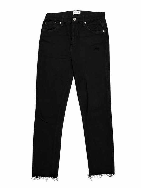 Pistola Black Straight Jeans, Size 28