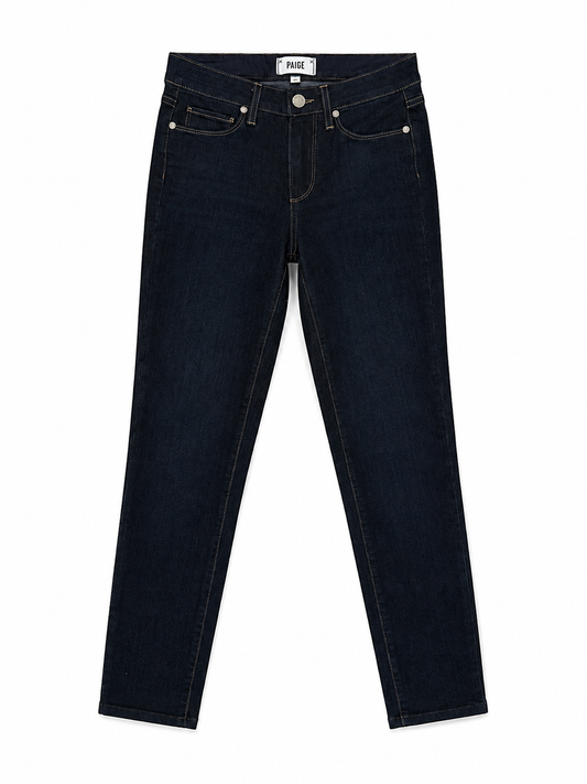 Paige Dark Denim Hoxton Ankle, Size 25