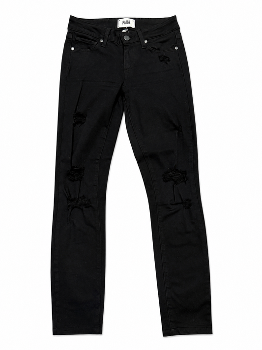Paige Black Verdugo Skinny, Size 24