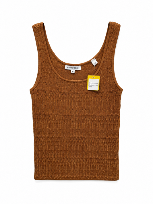 Veronica Beard Gold/Brown Sleeveless, Size XS