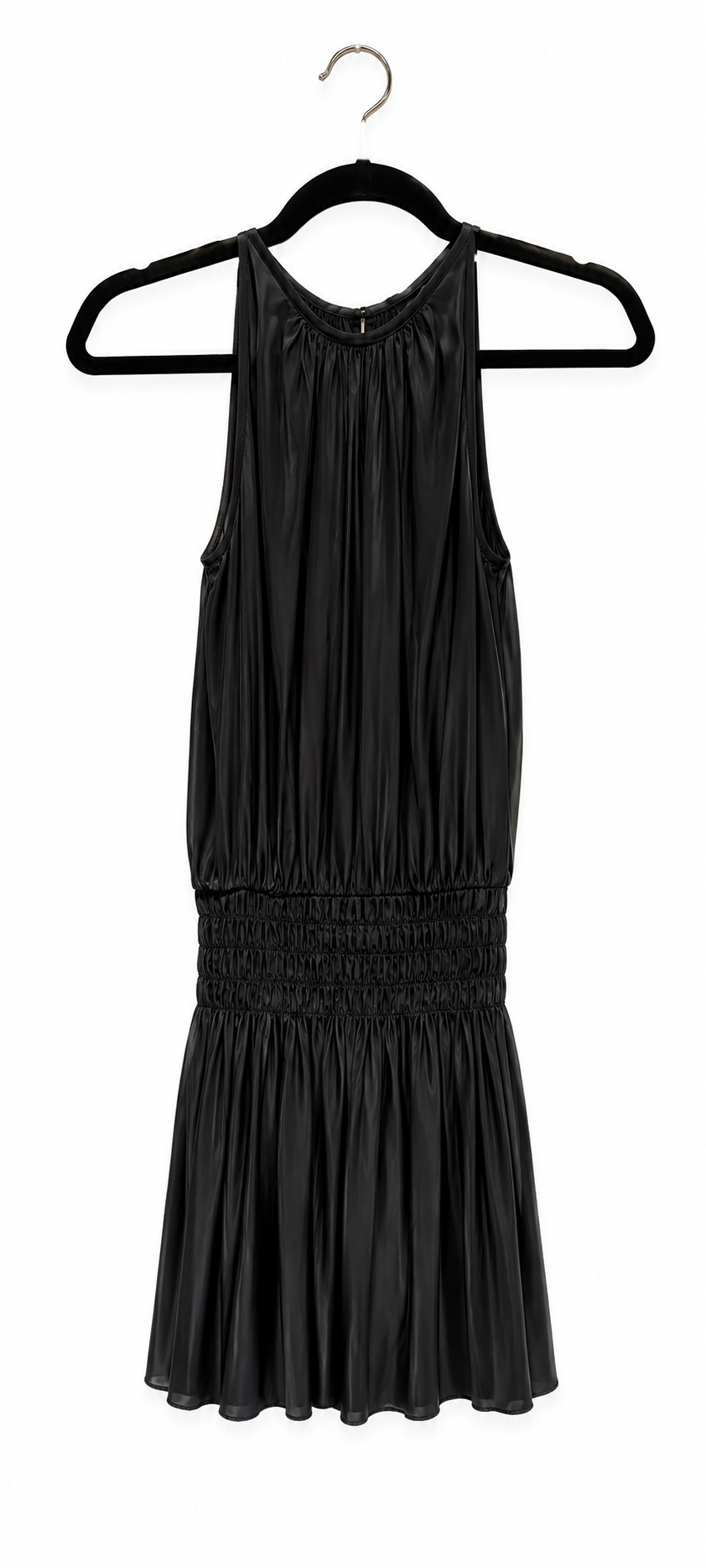 Ramy Brook Black Tight Waist Dress, Size S