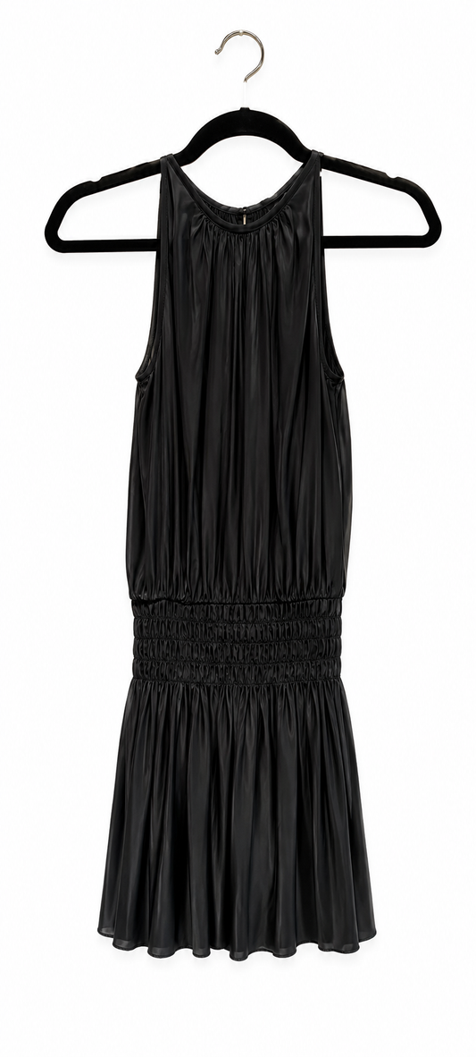 Ramy Brook Black Tight Waist Dress, Size S