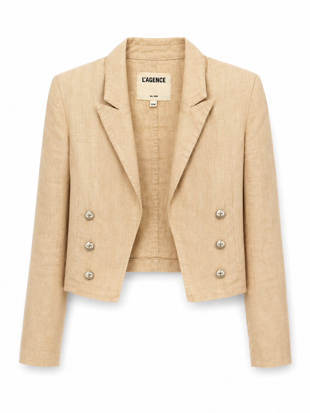 L’AGENCE Tan Blazer, Size M