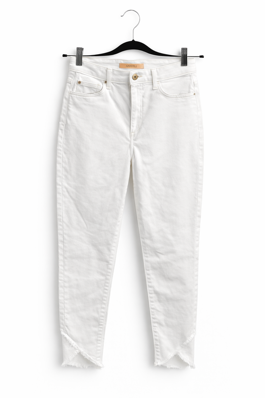 JOE'S 28 Jeans Flawless The Charlie High Rise Skinny Ankle White