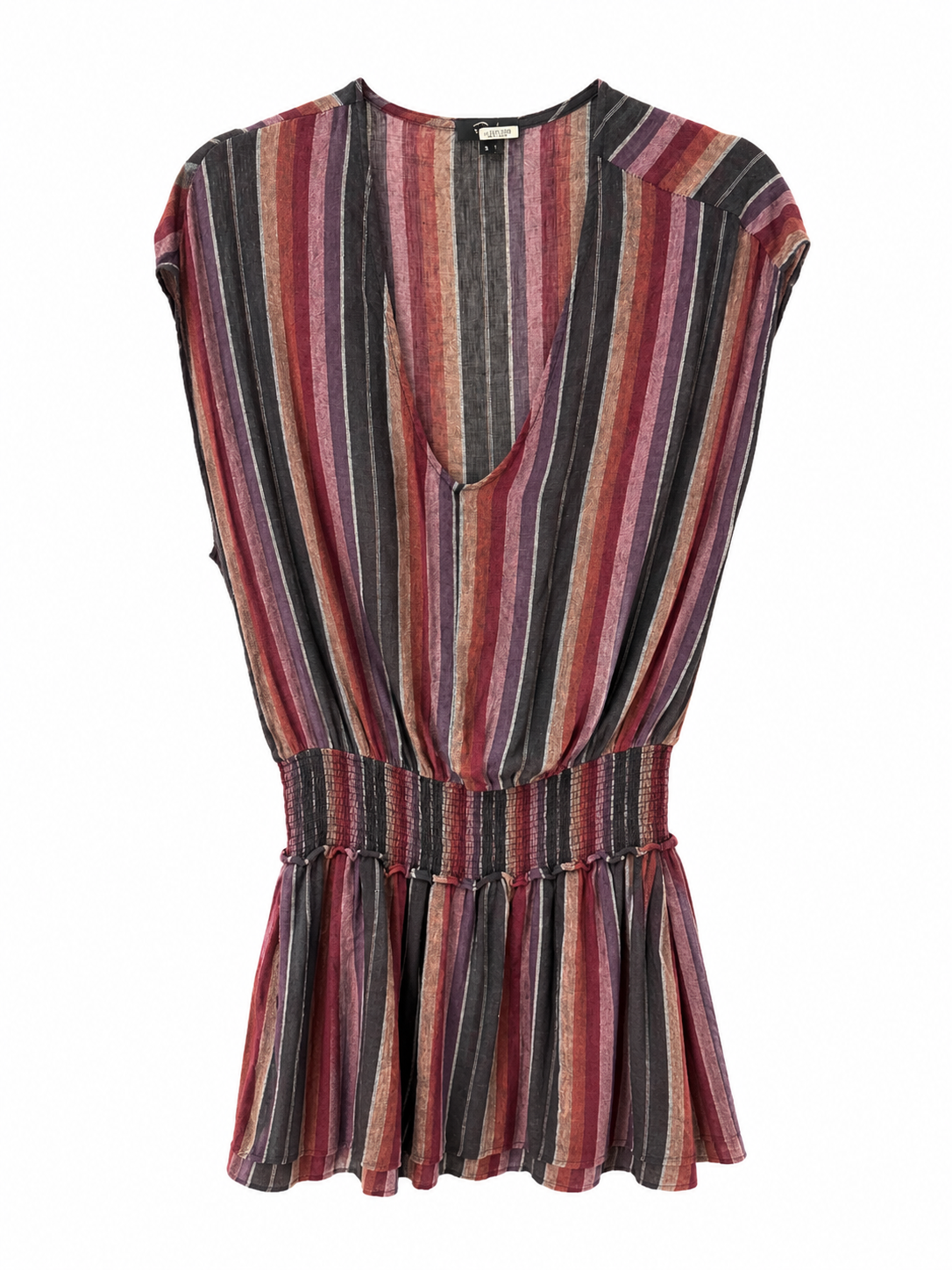 Rails Striped Sleeveless Dress, Size S