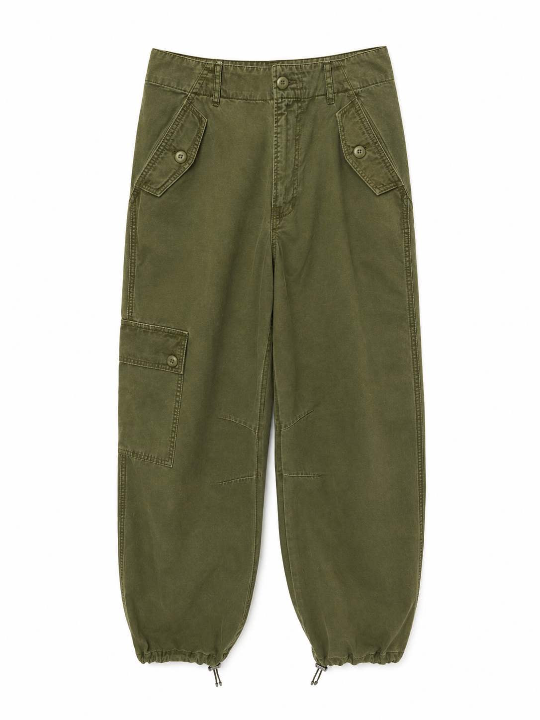 Veronica Beard Army Green Cargo Pants, NWT, Size 28