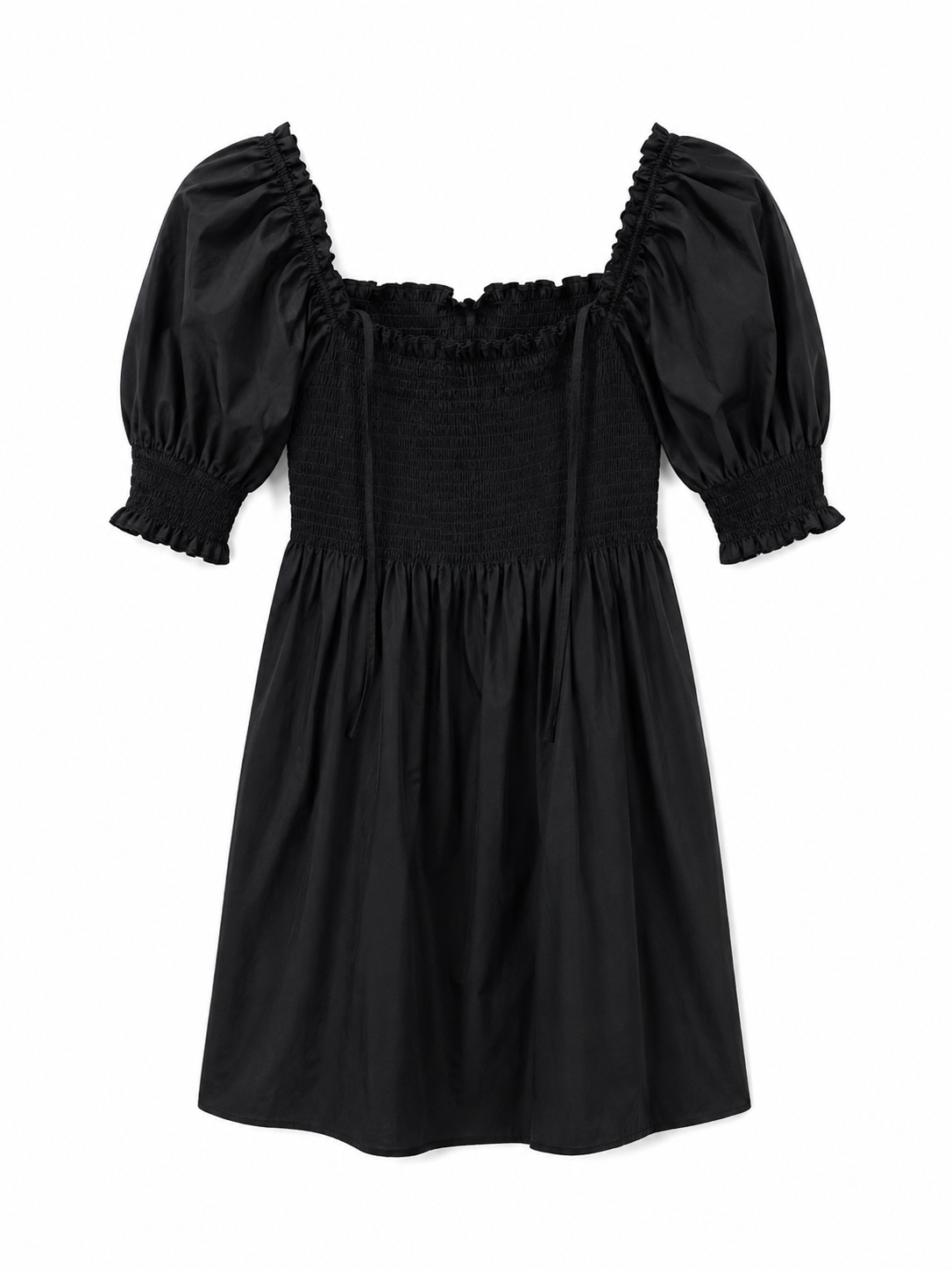 Hillhouse Black Nap Dress, Size XS
