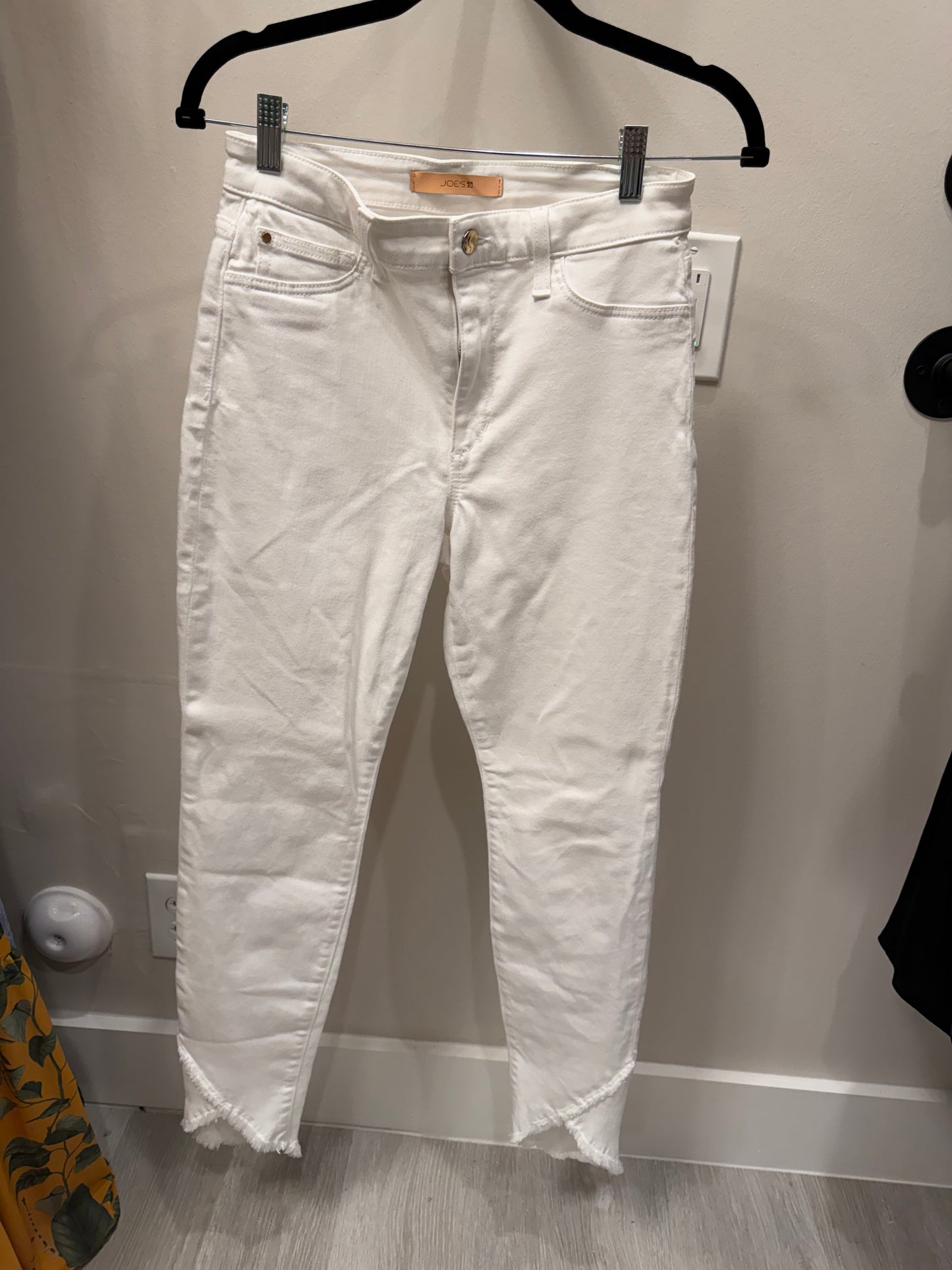 JOE'S 28 Jeans Flawless The Charlie High Rise Skinny Ankle White