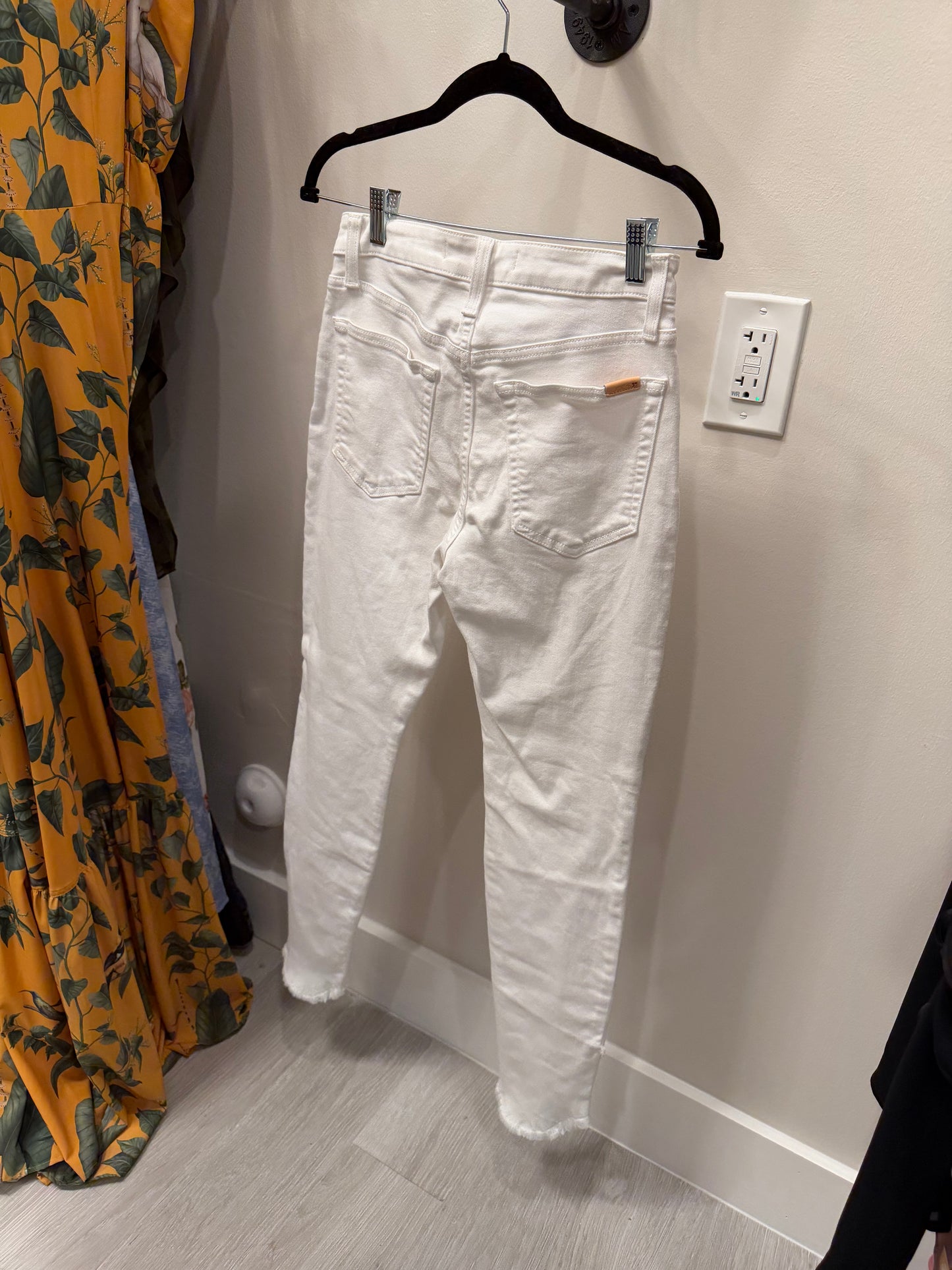 JOE'S 28 Jeans Flawless The Charlie High Rise Skinny Ankle White