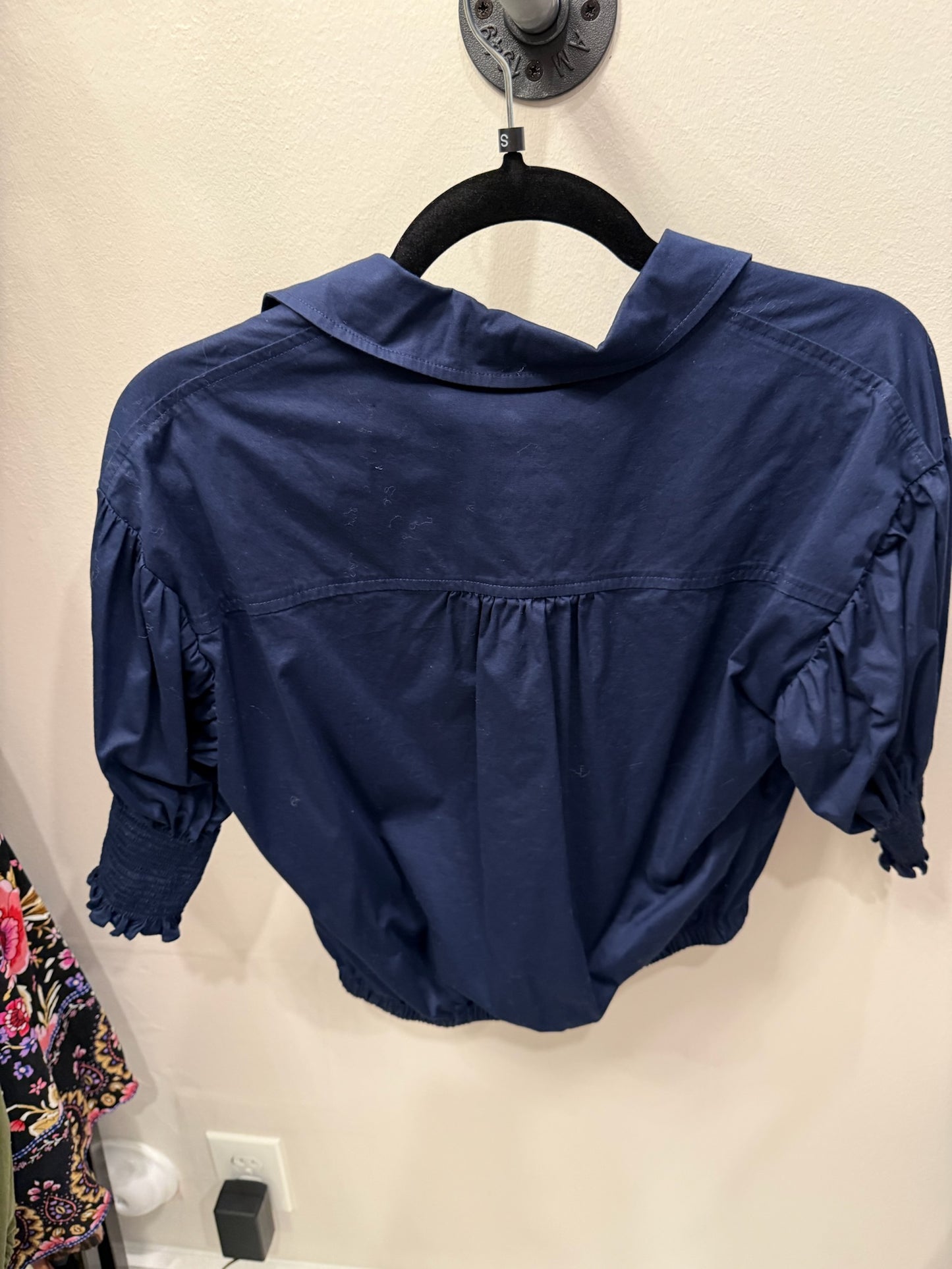 Ramy Brook Blue Blouse, Size XS