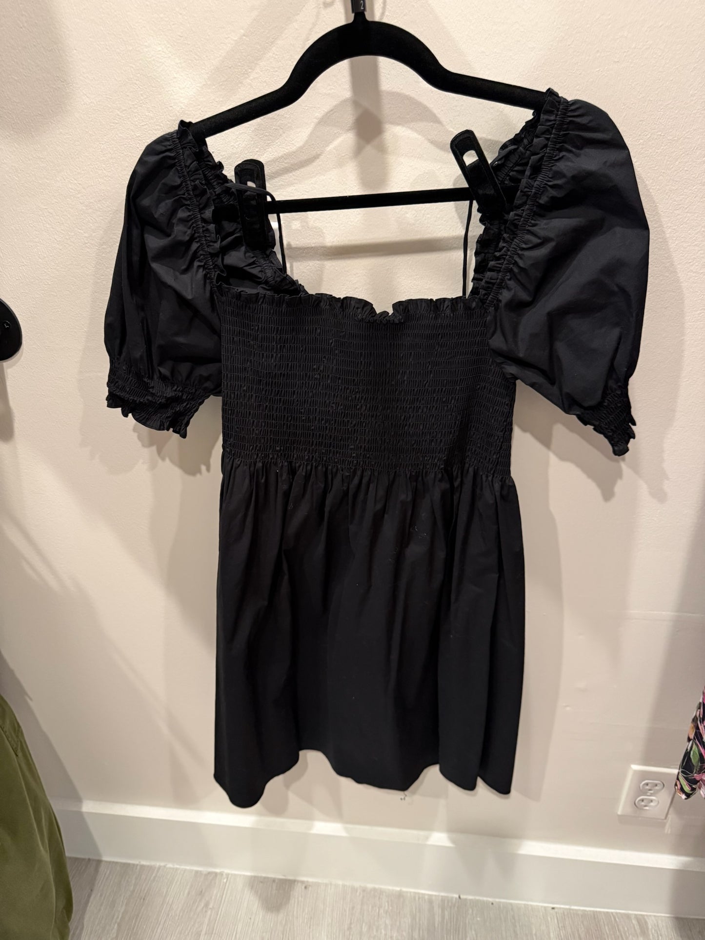 Hillhouse Black Nap Dress, Size XS