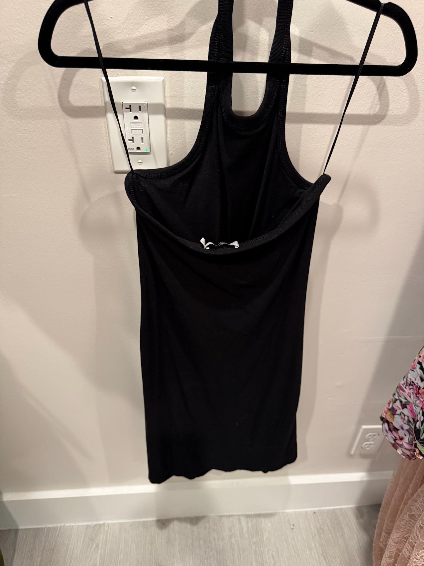 T Alexander Wang Black Halter Dress, Size S