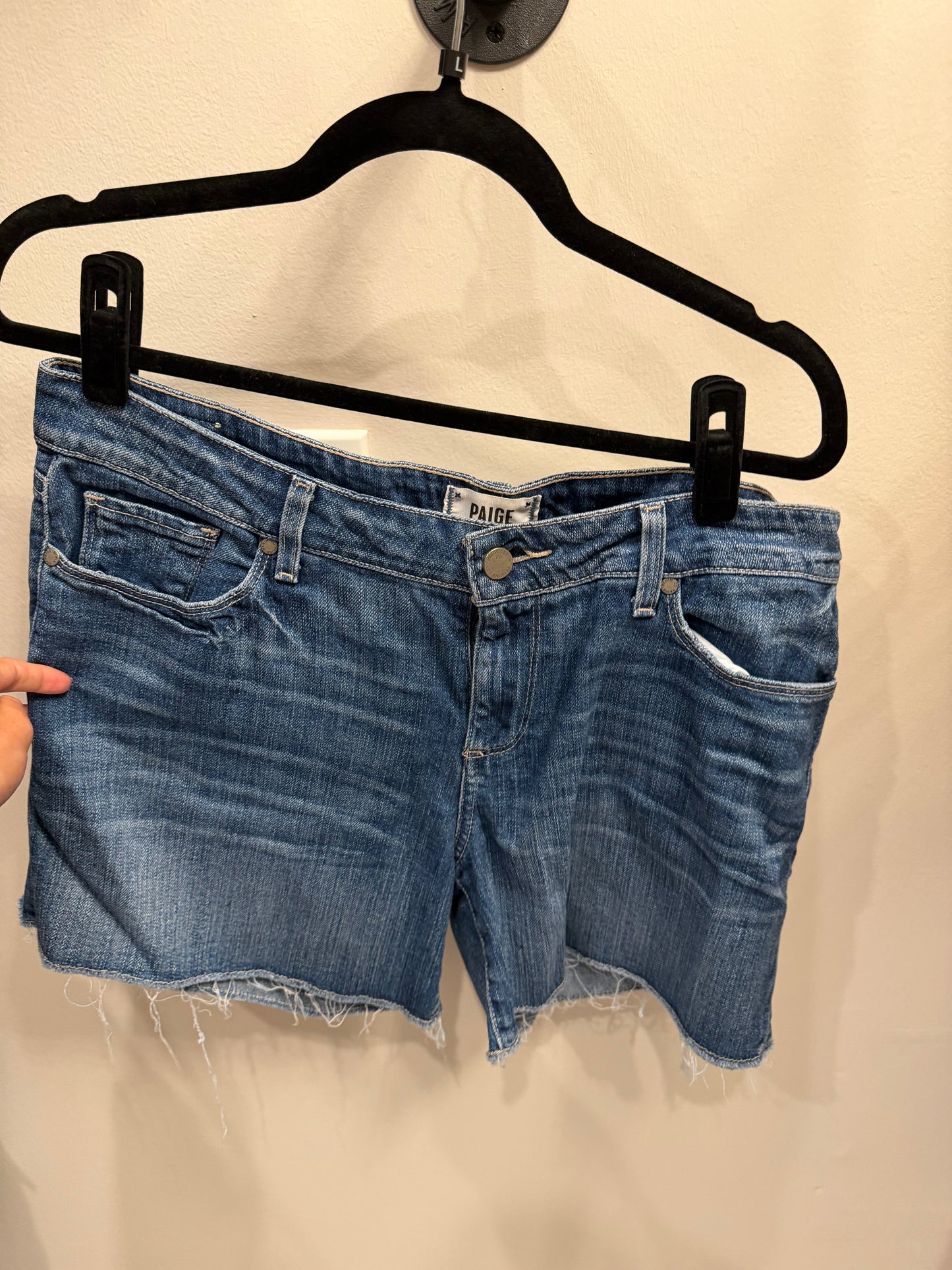 Paige Denim Shorts, Size 31