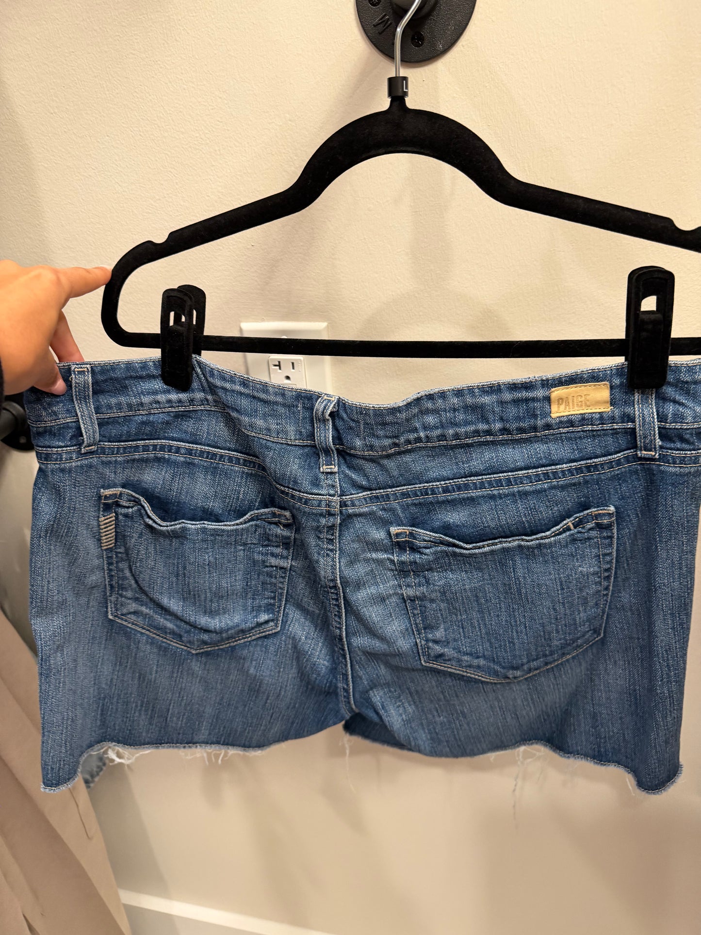 Paige Denim Shorts, Size 31