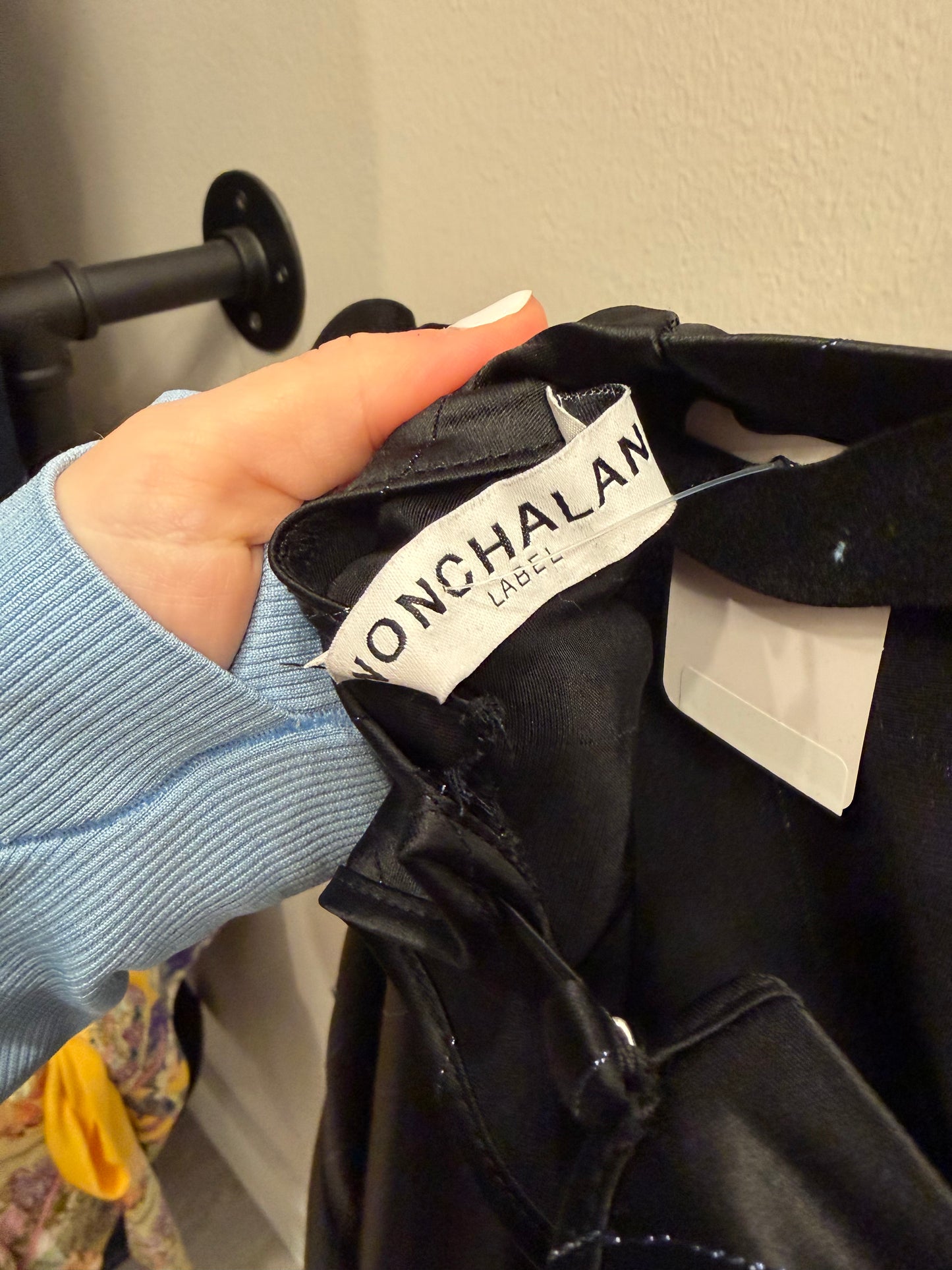 Nonchalant Label Top and Skirt Set, Size XS