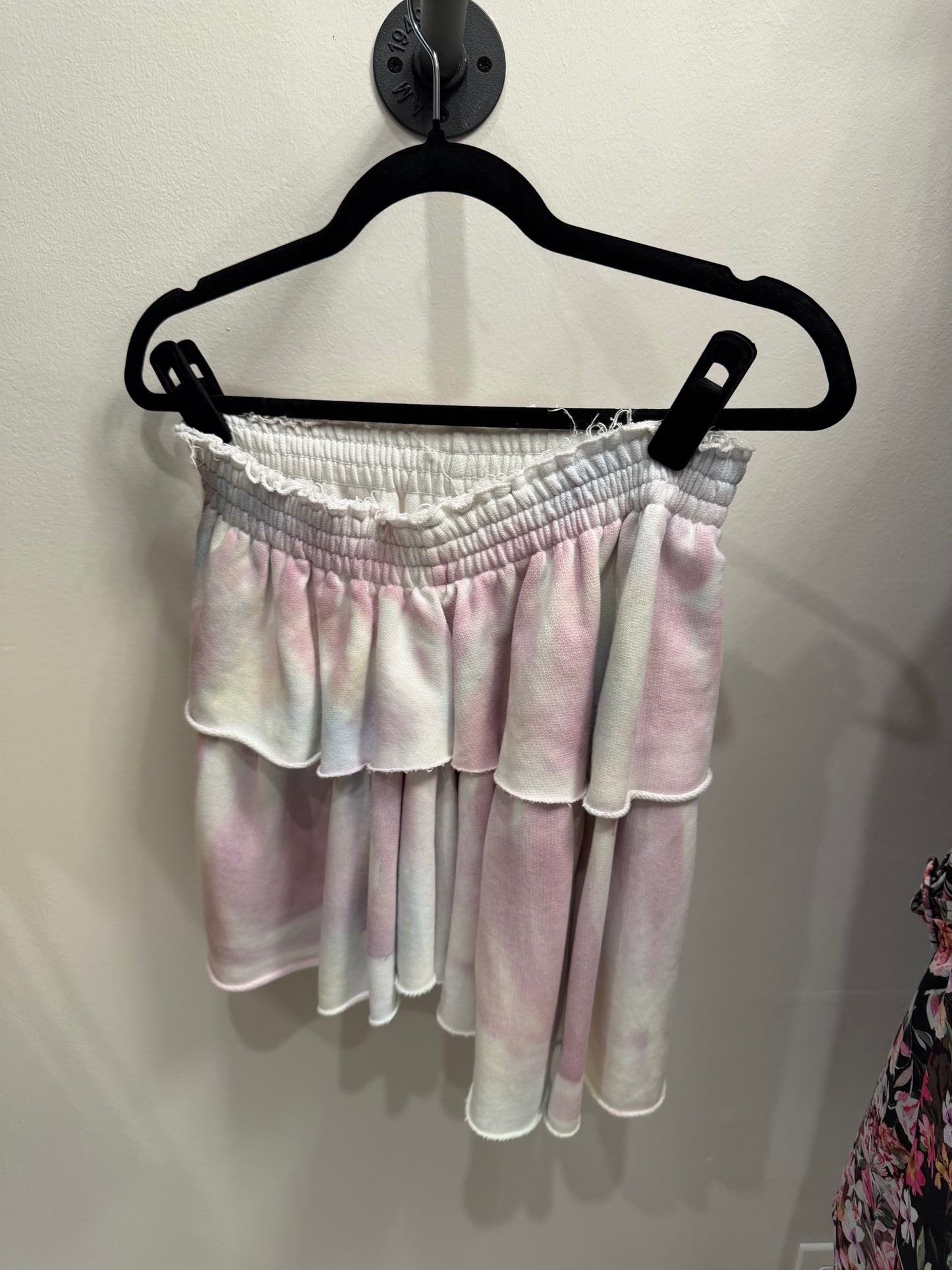 LoveShackFancy Tie Dye Skirt, XS