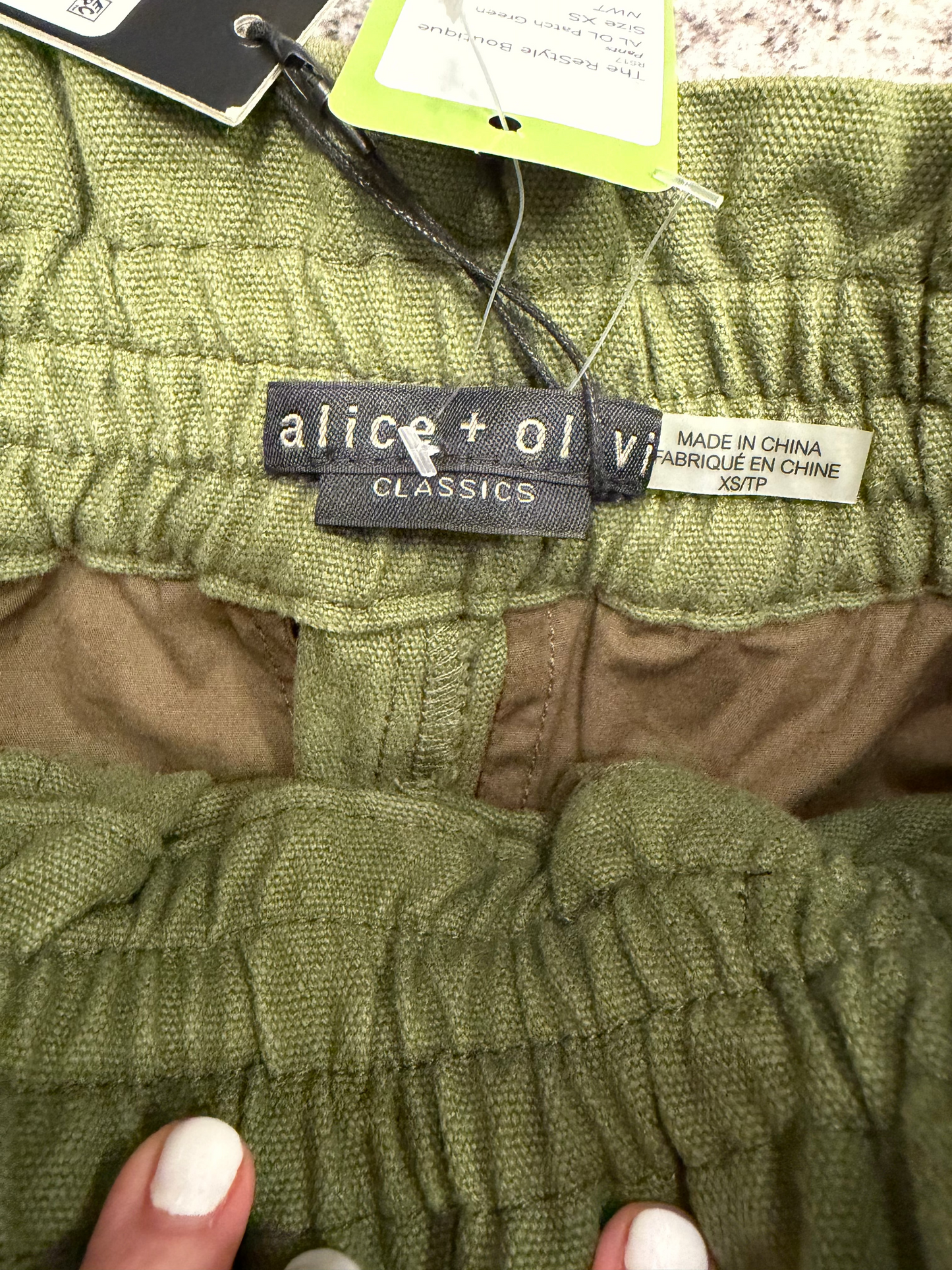 Alice and Olivia Womens Joggers, Size XS, NWT