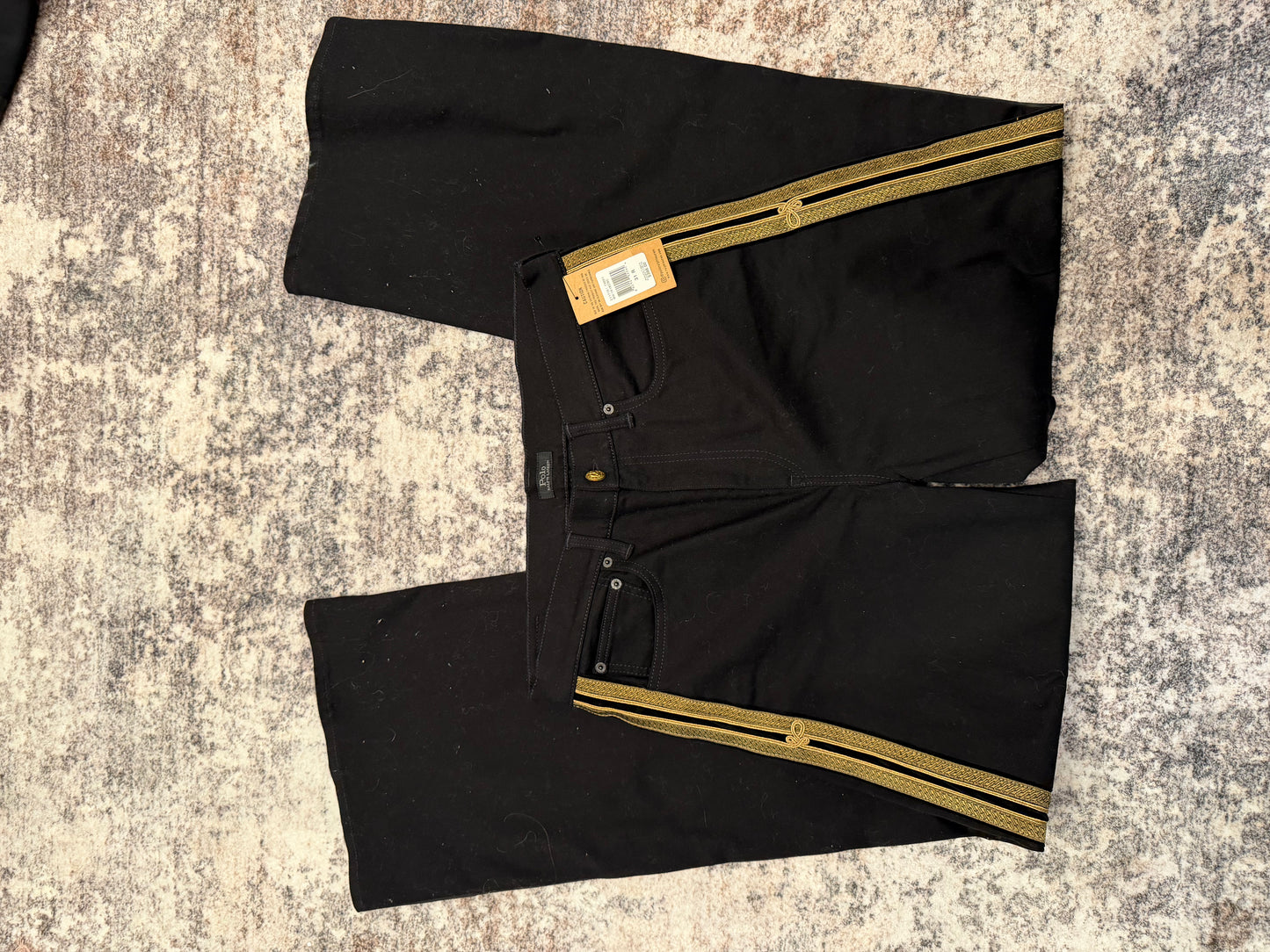 Ralph Lauren Black Jeans, Size 31, NWT