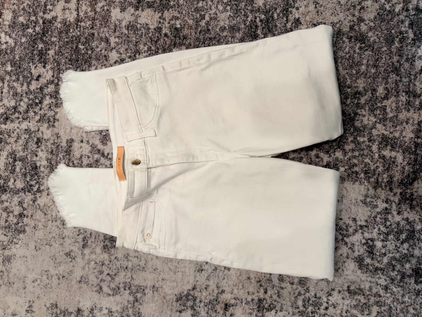 JOE'S 28 Jeans Flawless The Charlie High Rise Skinny Ankle White
