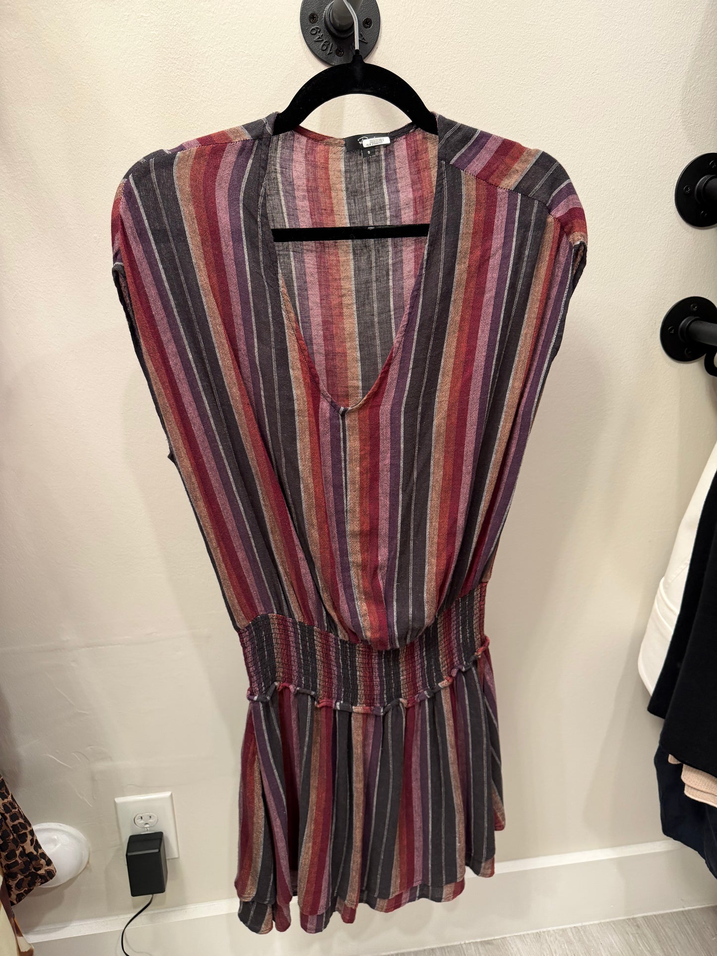 Rails Striped Sleeveless Dress, Size S