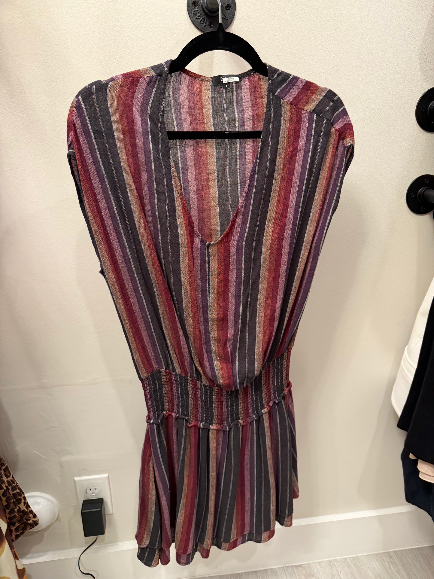 Rails Striped Sleeveless Dress, Size S
