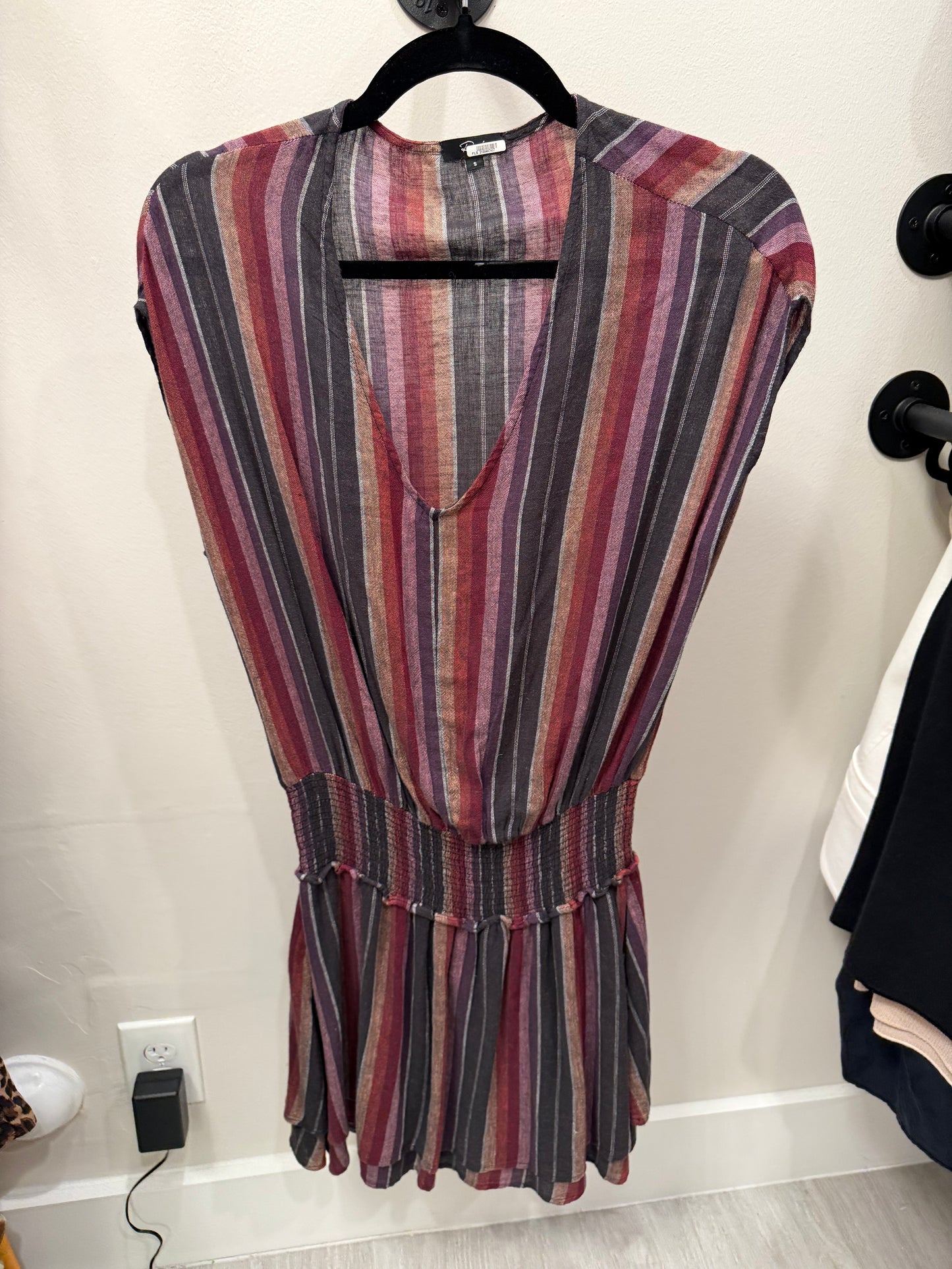 Rails Striped Sleeveless Dress, Size S