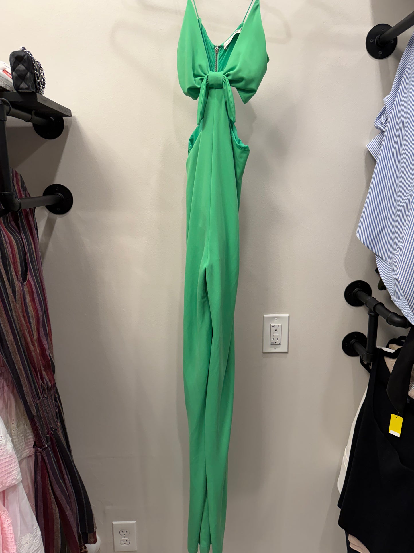 Alice and Olivia Green Jumpsuit, Size 4