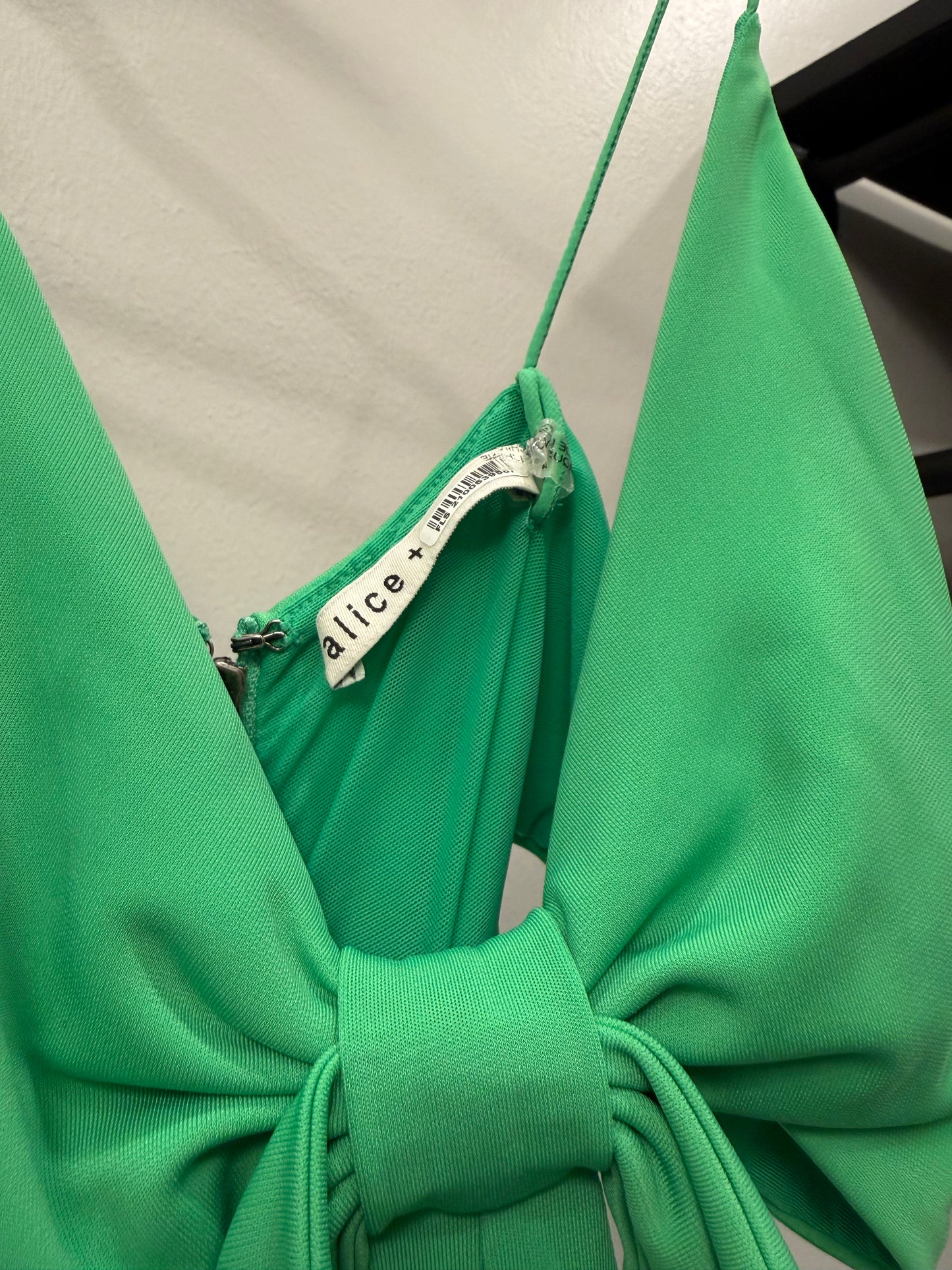Alice and Olivia Green Jumpsuit, Size 4