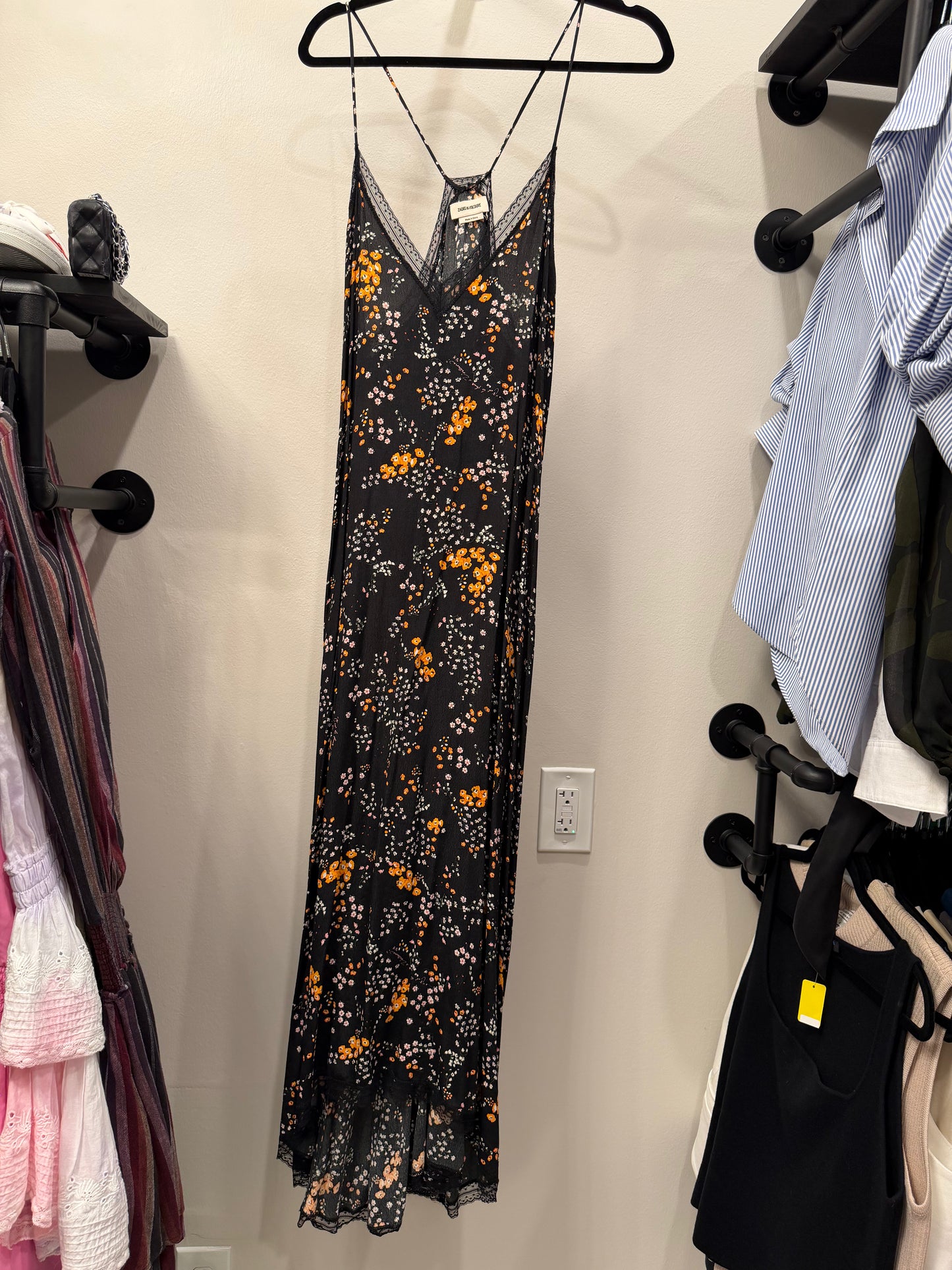 Zadig & Voltaire Floral Dress, Size Medium