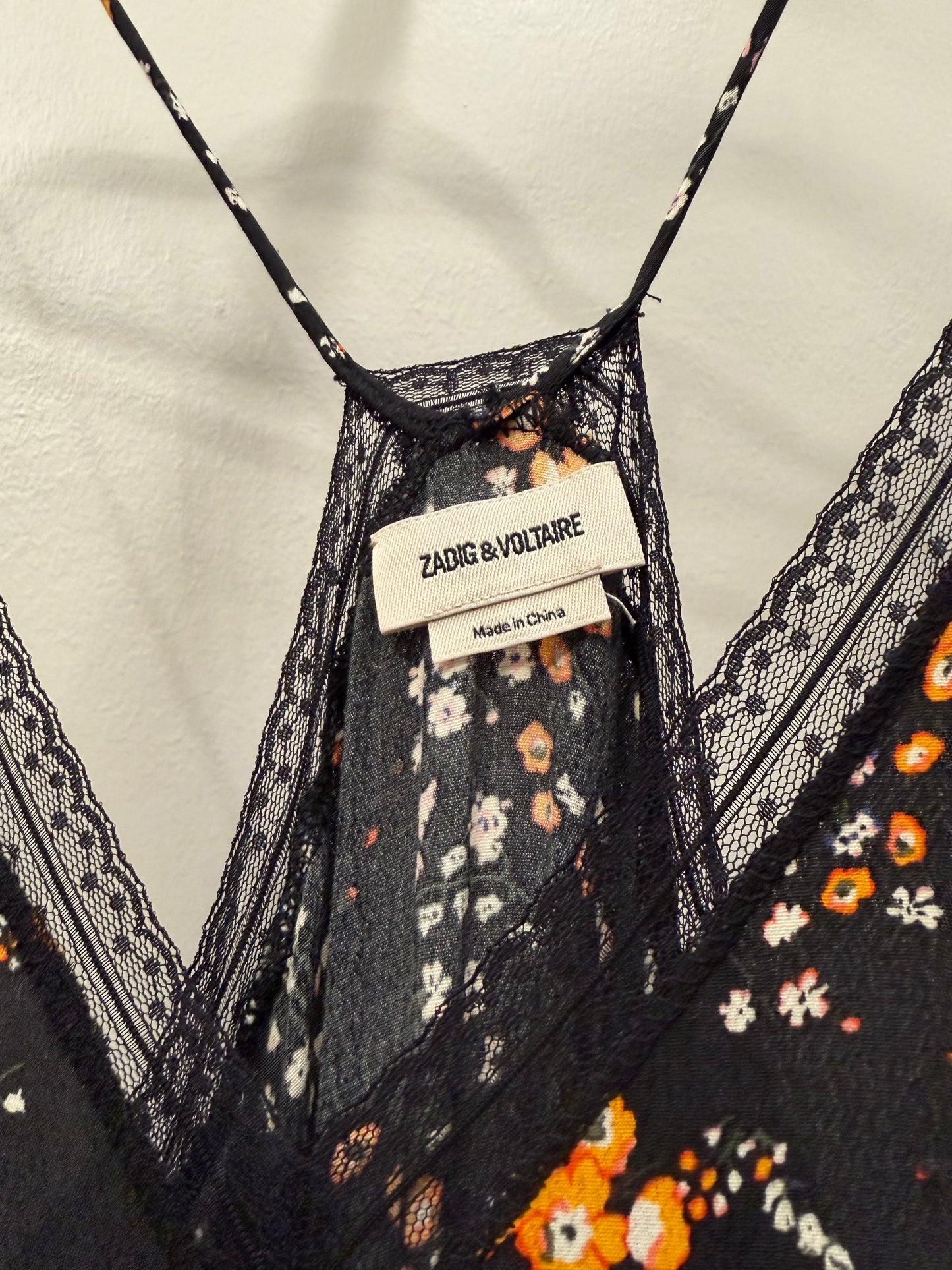 Zadig & Voltaire Floral Dress, Size Medium
