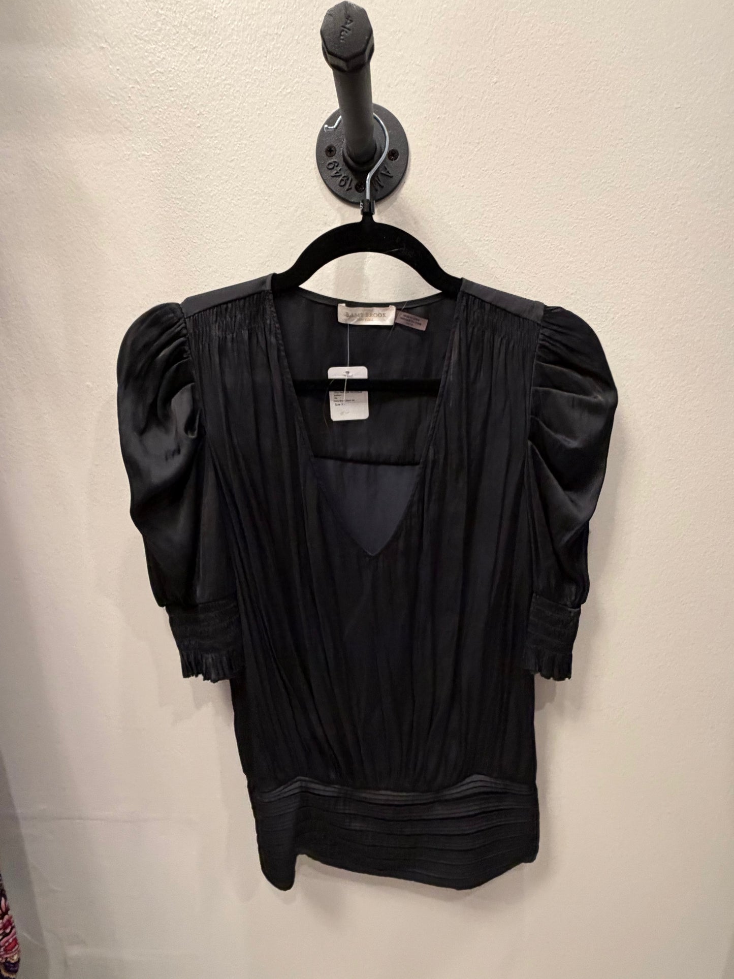 Ramy Brook Black Silk Top, Size XS