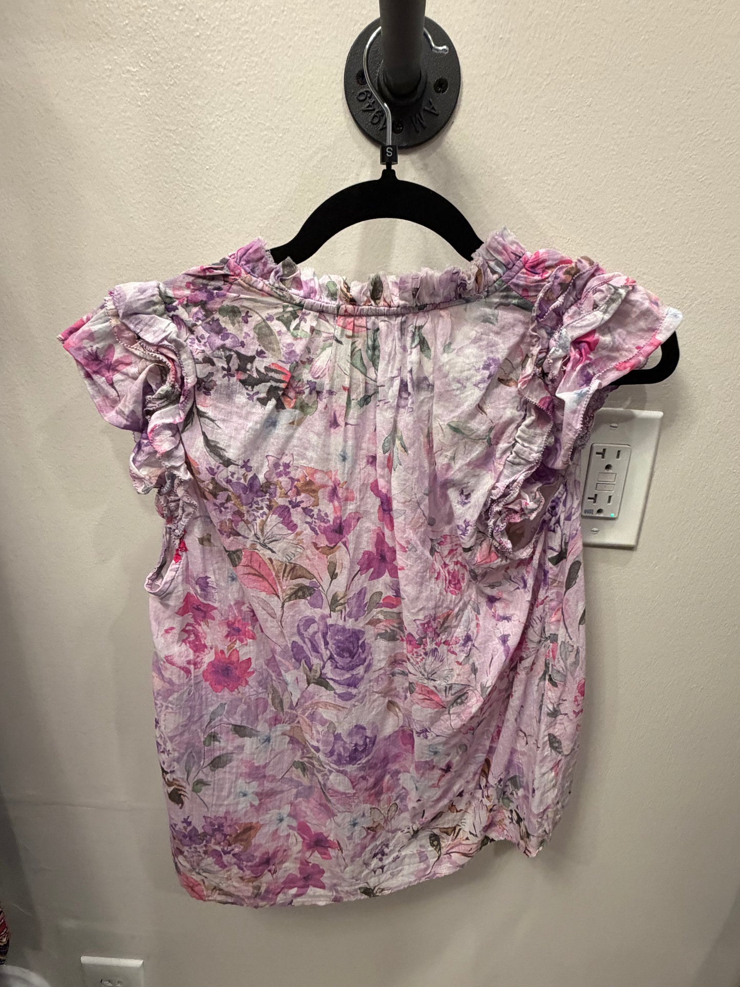 Generation Love Floral Cotton Top, Size XS
