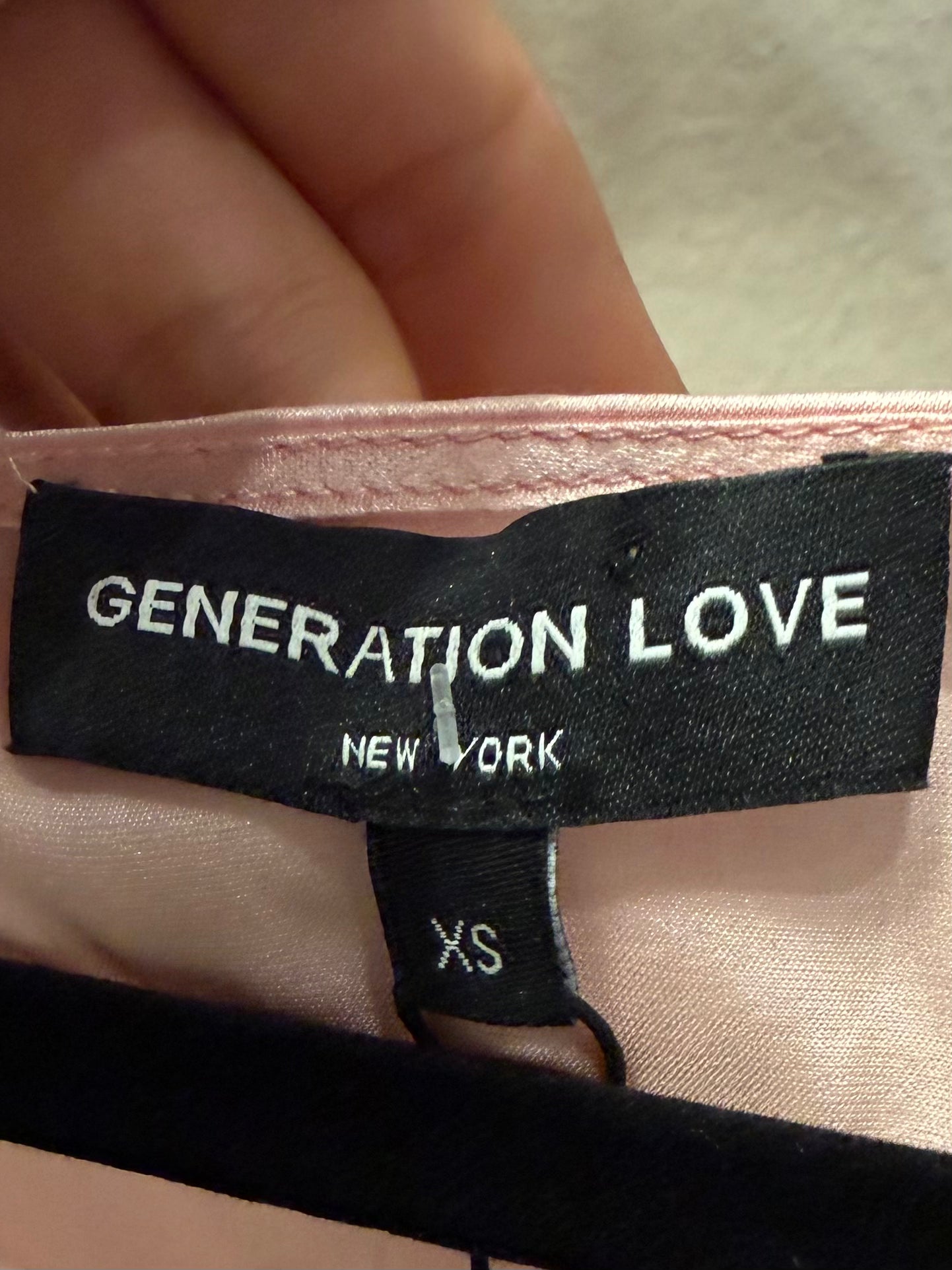 Generation Love Aida Lace Tank, Pink, NWT, Size XS