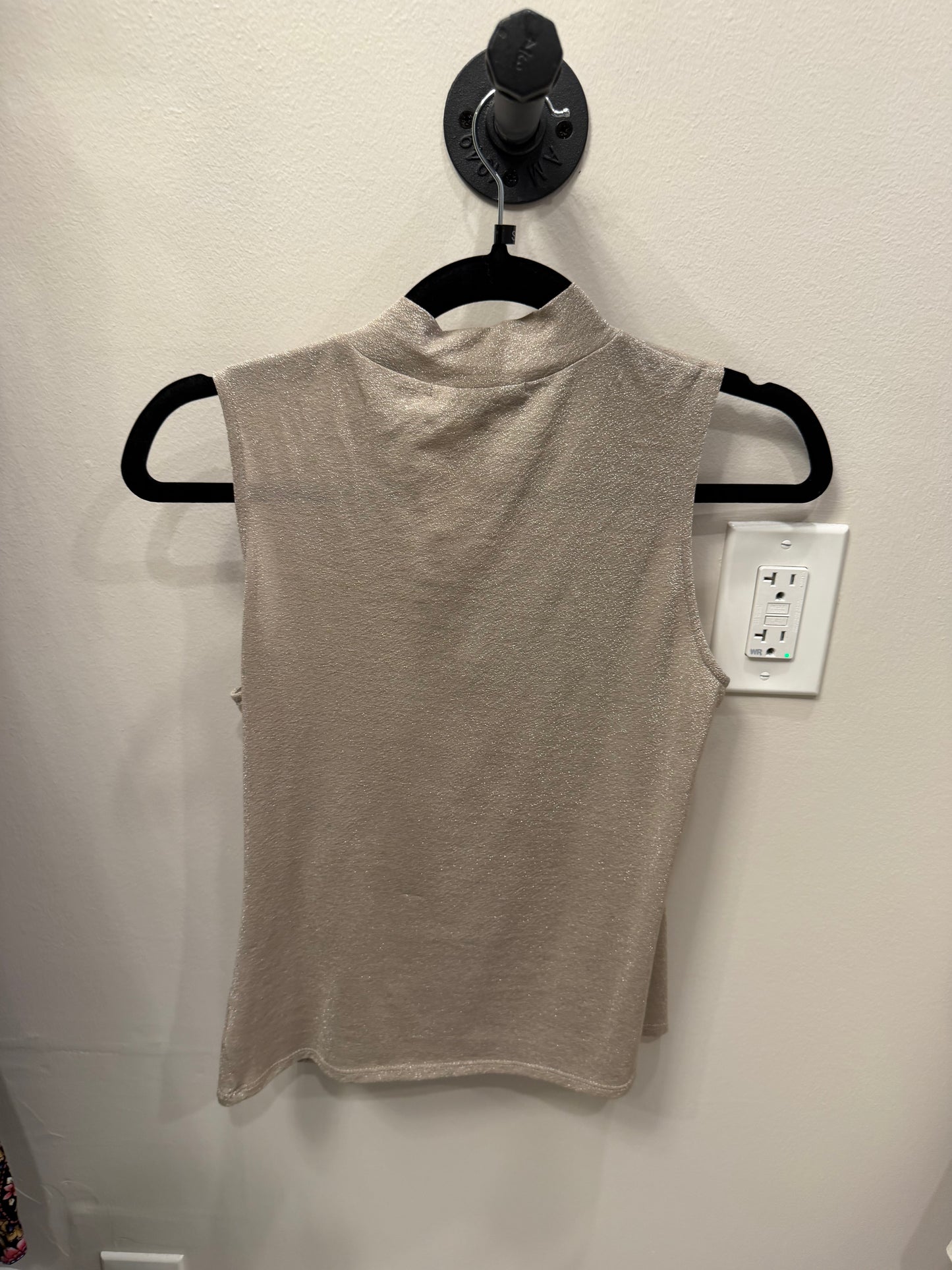 Generation Love Silver Sleeveless Top, Size S