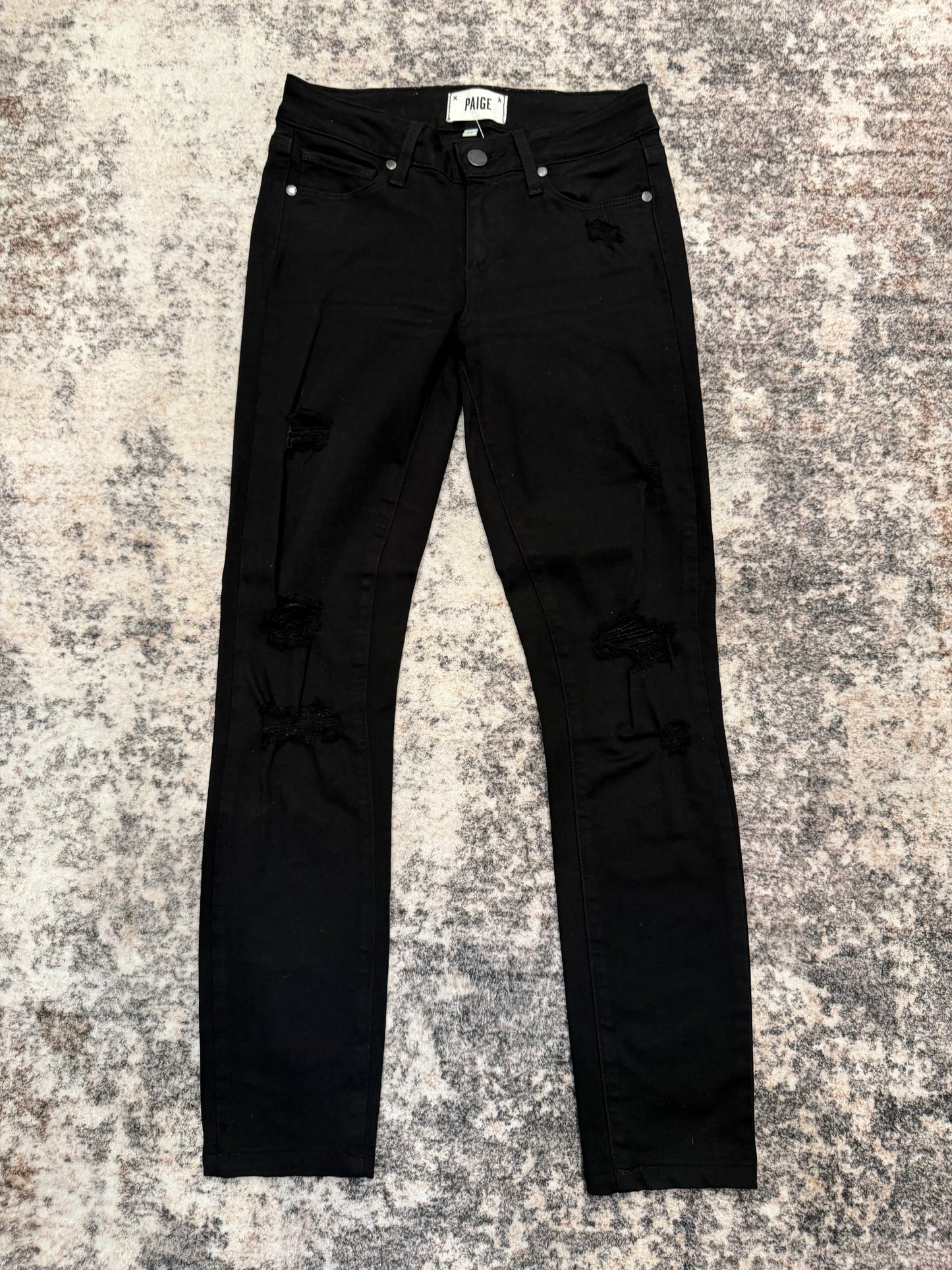 Paige Black Verdugo Skinny, Size 24