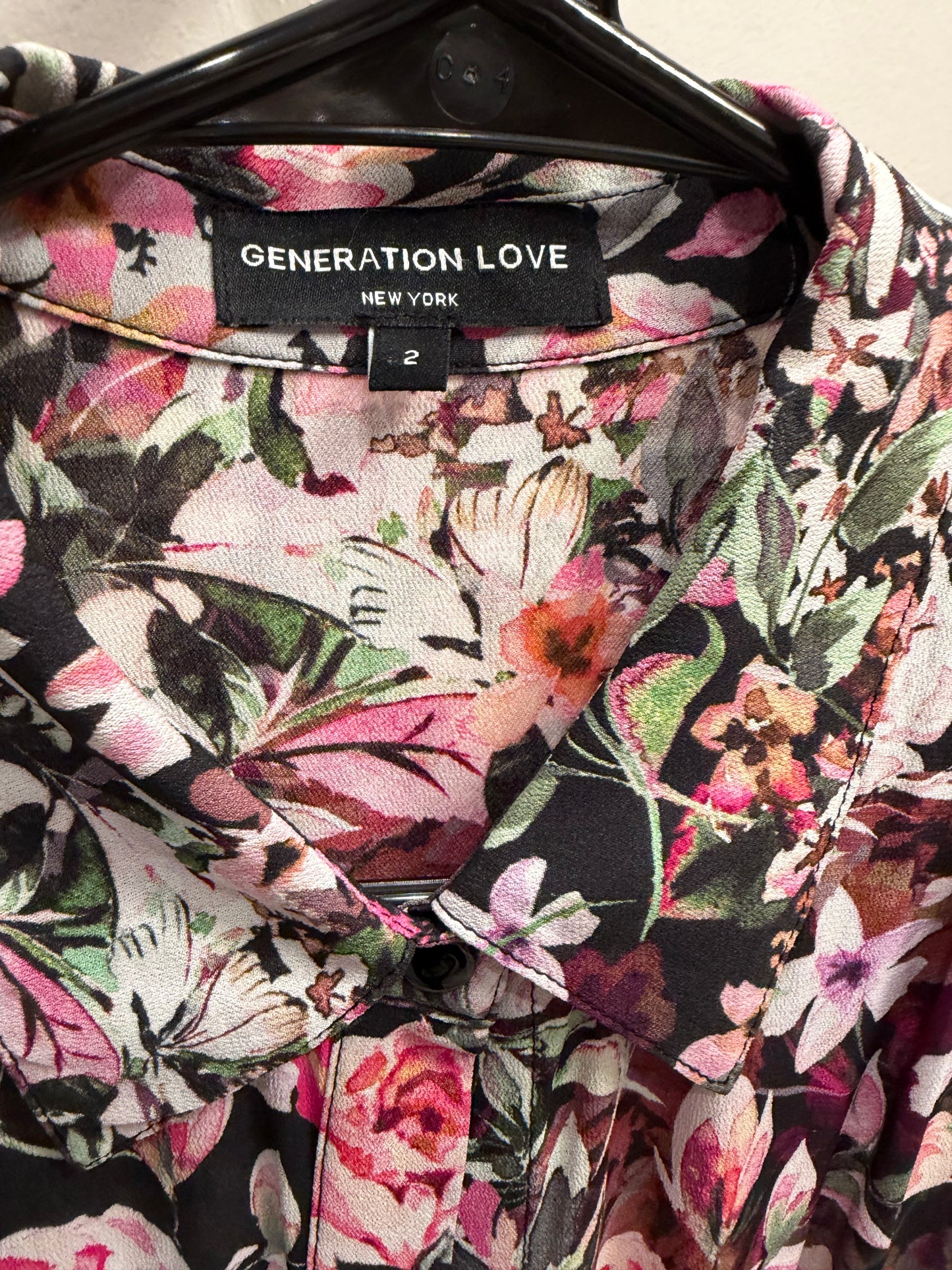 Generation Love Floral Long Sleeve Romper, Size 2