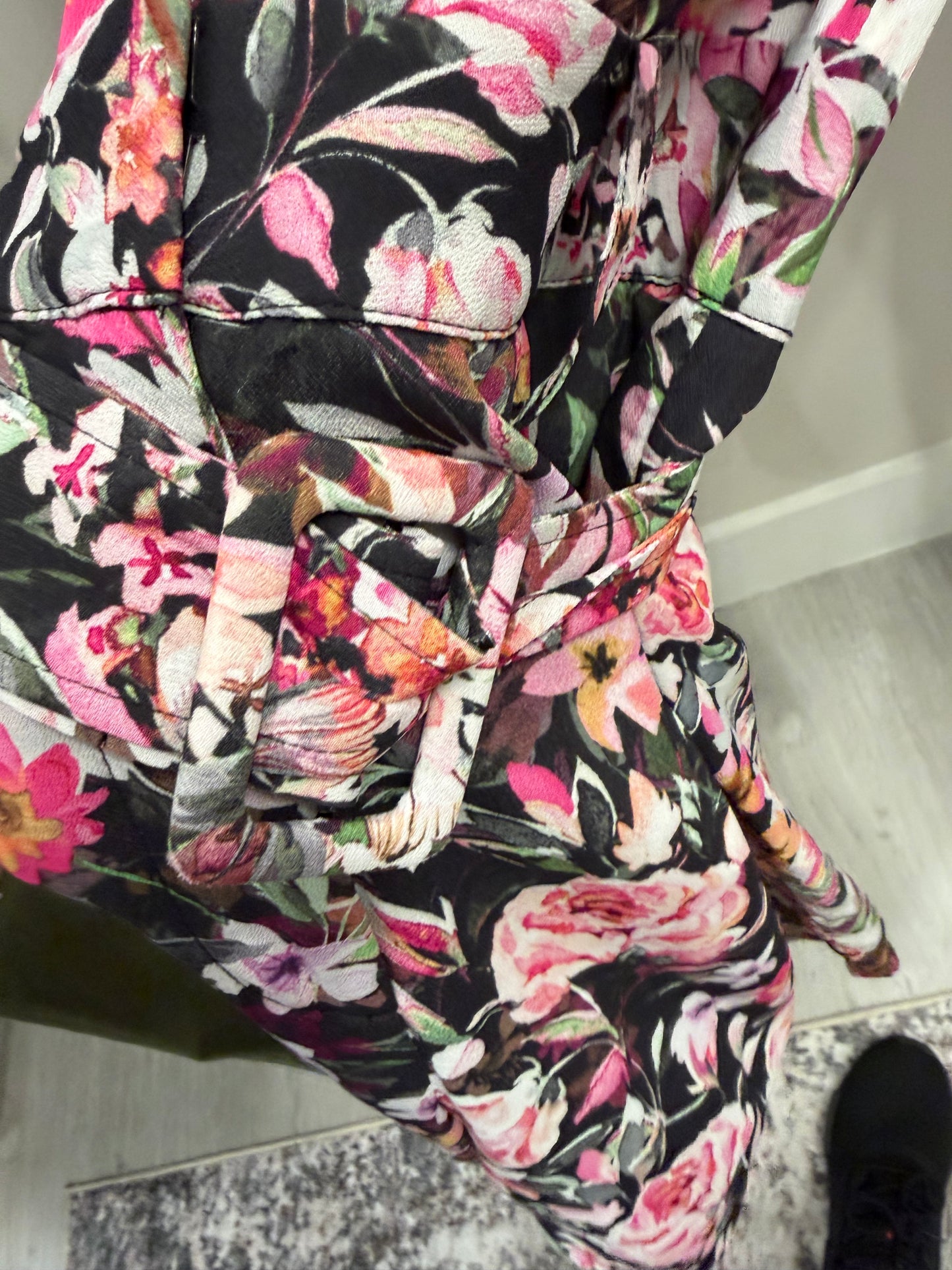 Generation Love Floral Long Sleeve Romper, Size 2