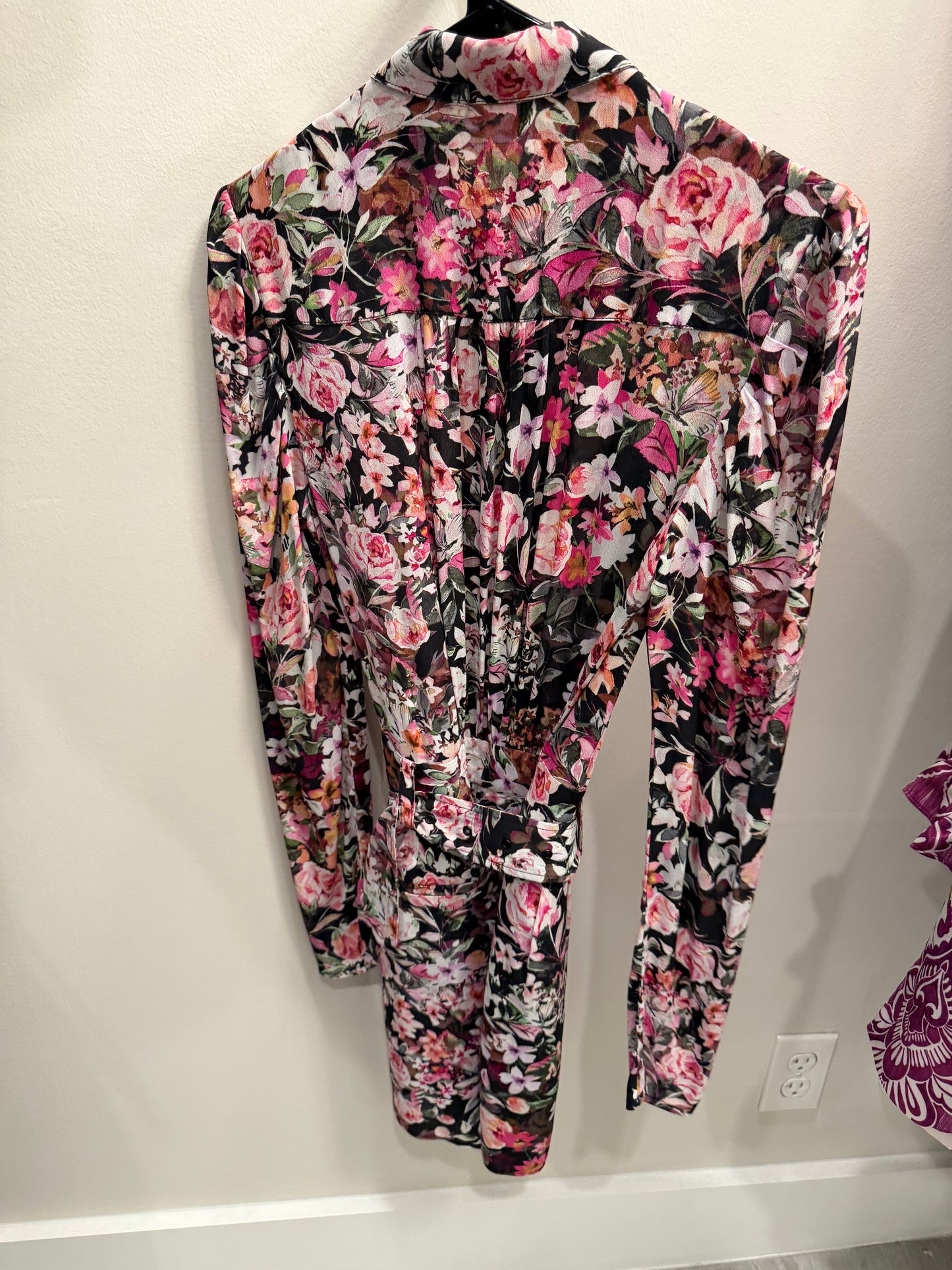 Generation Love Floral Long Sleeve Romper, Size 2