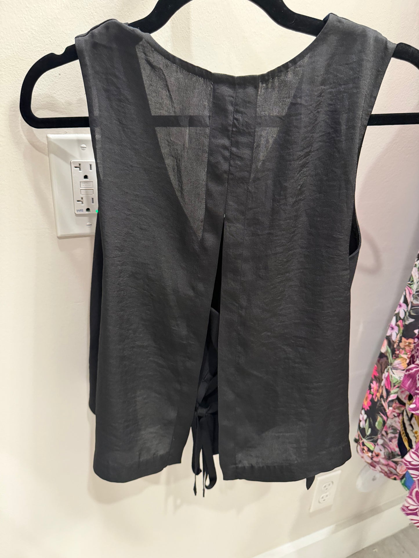 L'Agence Vest with Corset and Open Back, Size 2