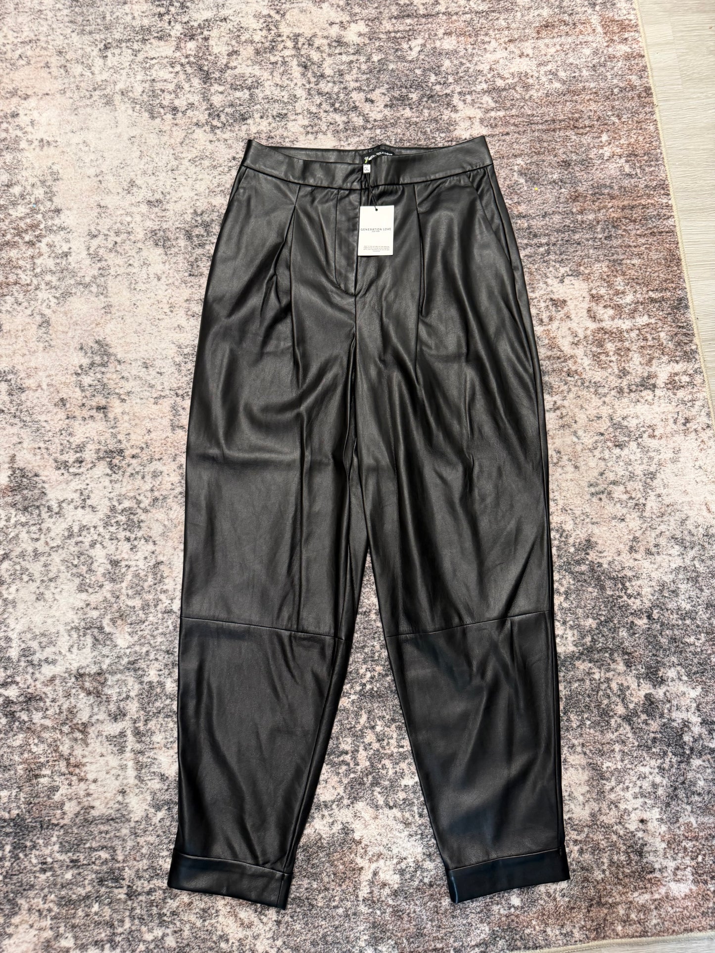 Generation Love Solange Vegan Leather Pants, NWT, Size 6