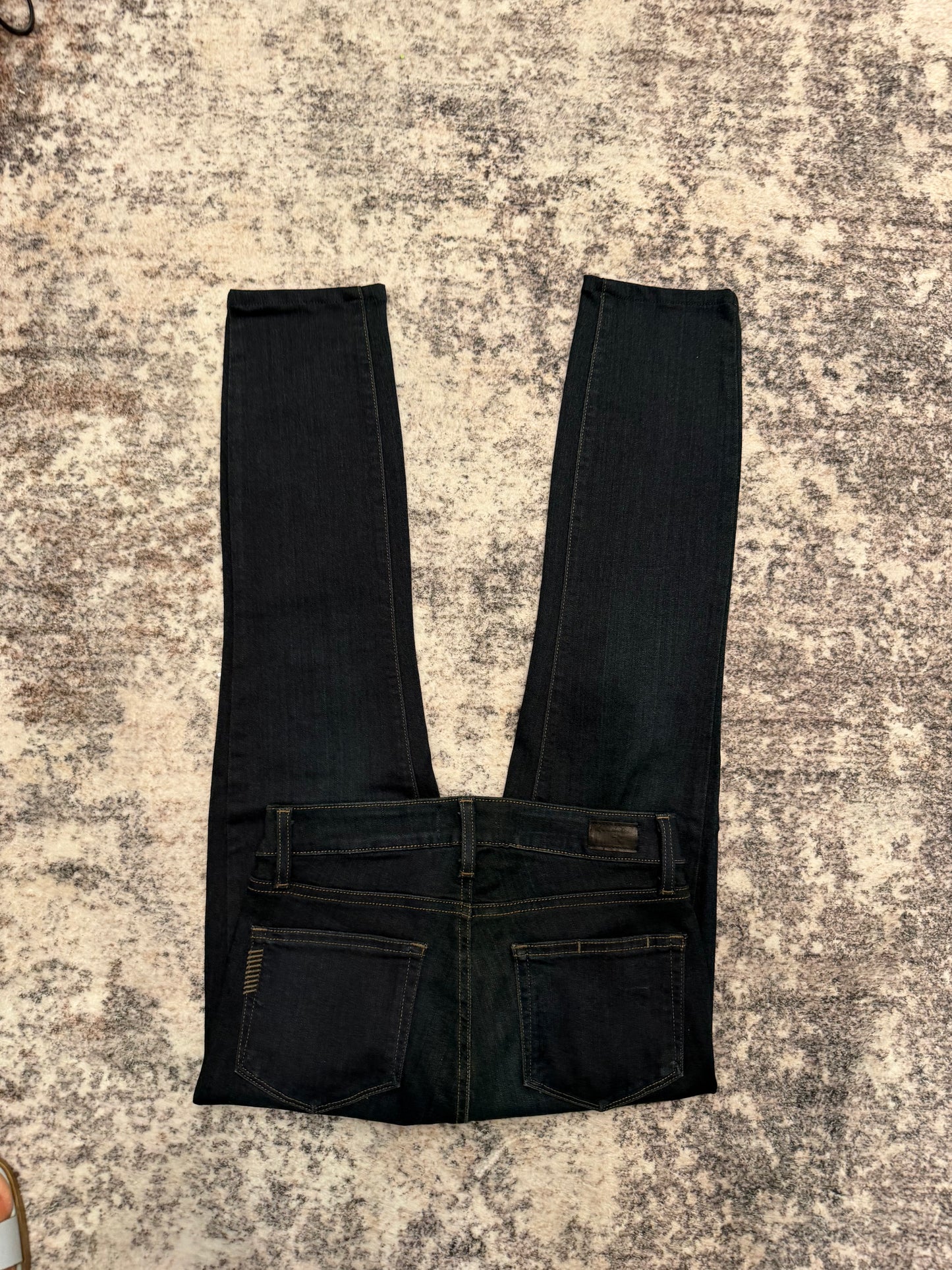 Paige Dark Denim Hoxton Ankle, Size 25